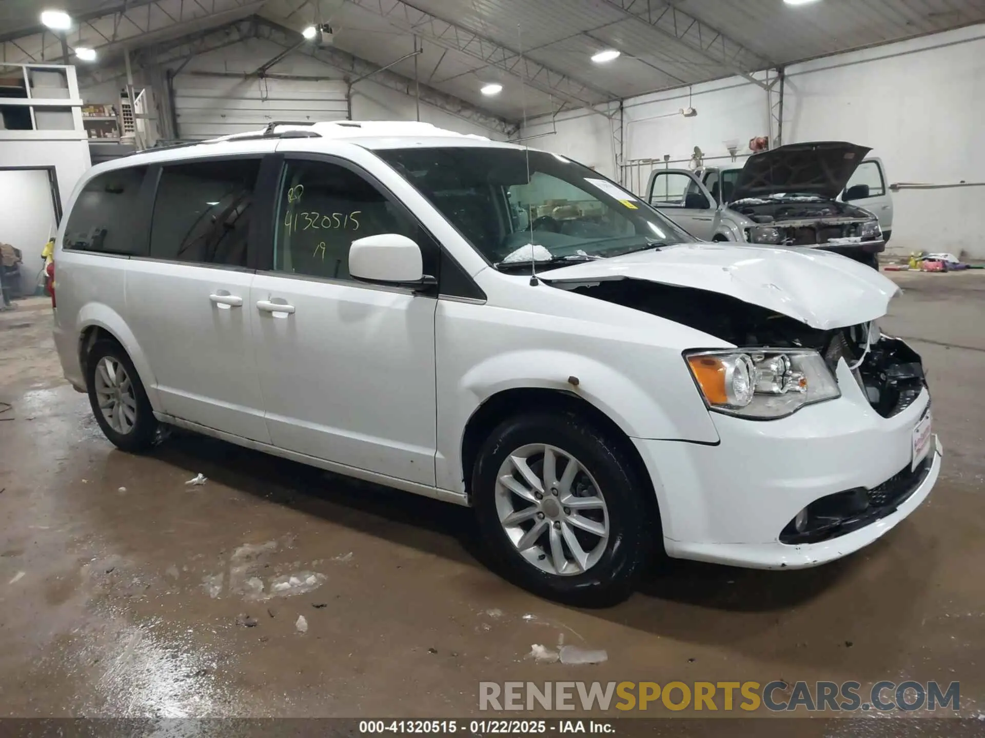 1 fotografías del automóvil dañado 2C4RDGCGXKR591430 DODGE GRAND CARAVAN 2019