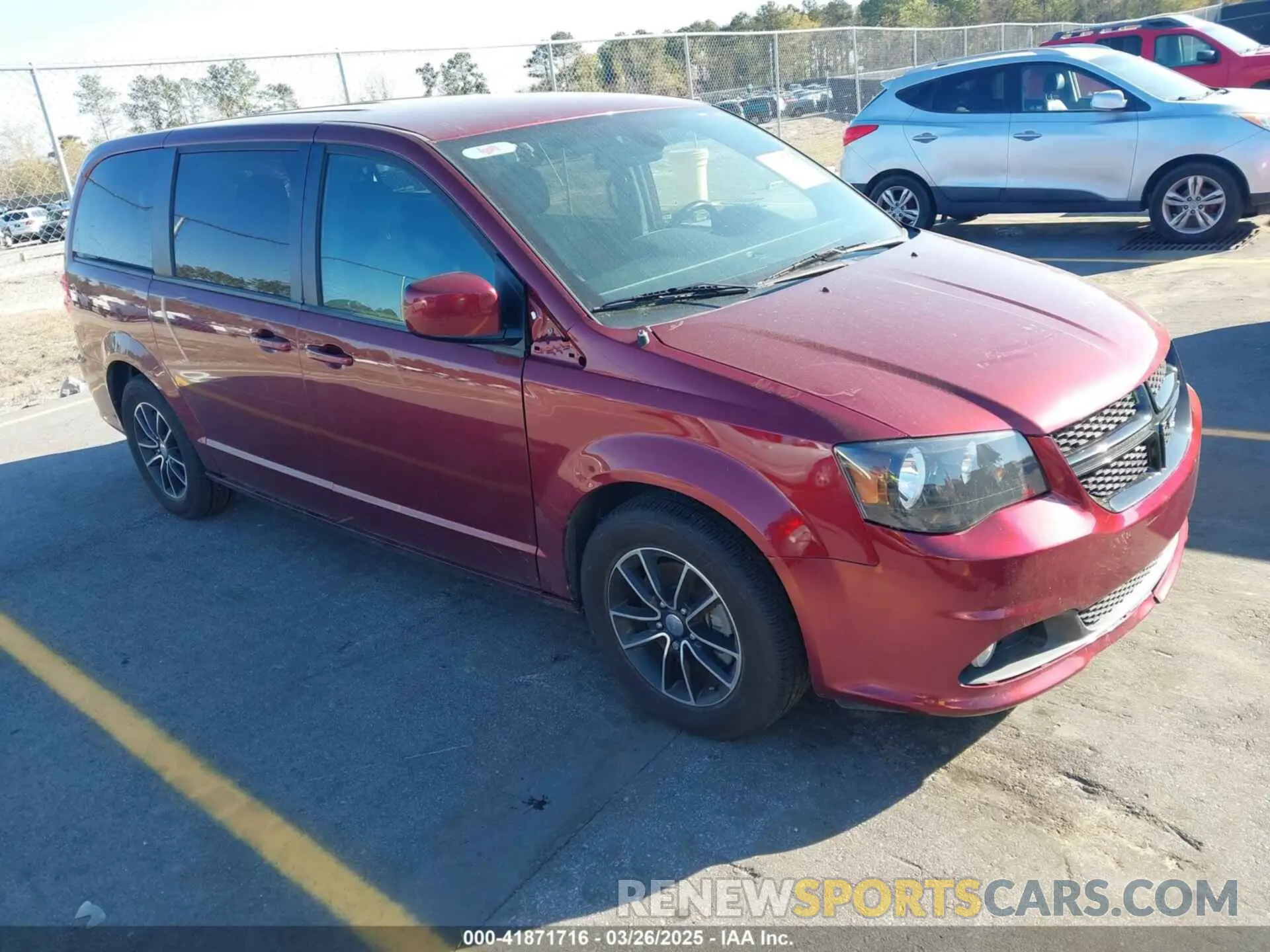 1 fotografías del automóvil dañado 2C4RDGCGXKR633062 DODGE GRAND CARAVAN 2019