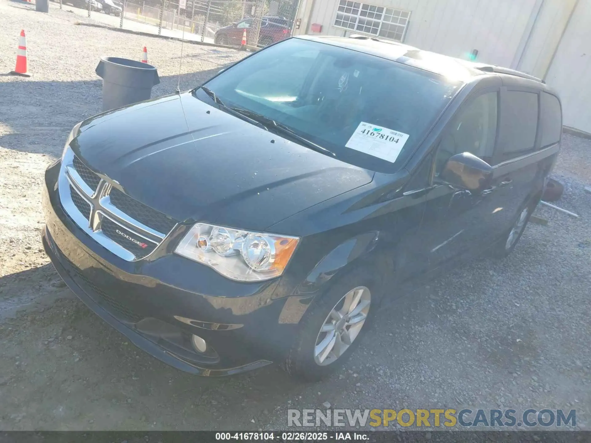 2 fotografías del automóvil dañado 2C4RDGCGXKR691186 DODGE GRAND CARAVAN 2019