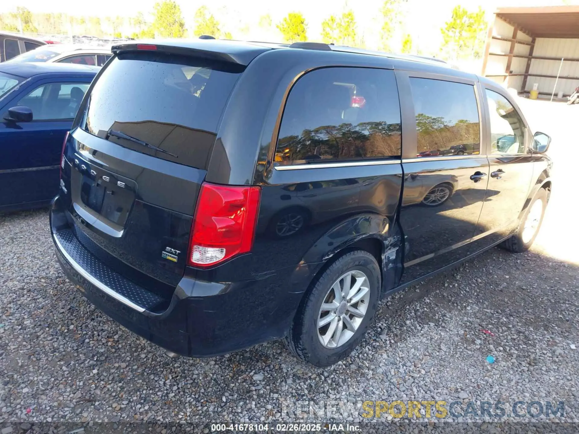 4 fotografías del automóvil dañado 2C4RDGCGXKR691186 DODGE GRAND CARAVAN 2019