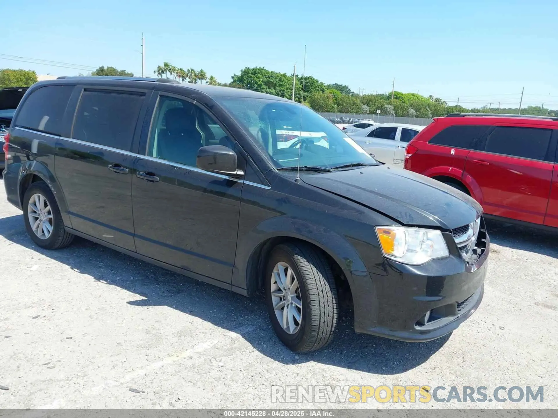 1 fotografías del automóvil dañado 2C4RDGCGXKR743304 DODGE GRAND CARAVAN 2019