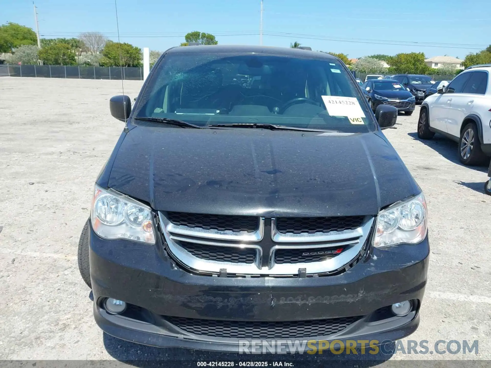 12 fotografías del automóvil dañado 2C4RDGCGXKR743304 DODGE GRAND CARAVAN 2019