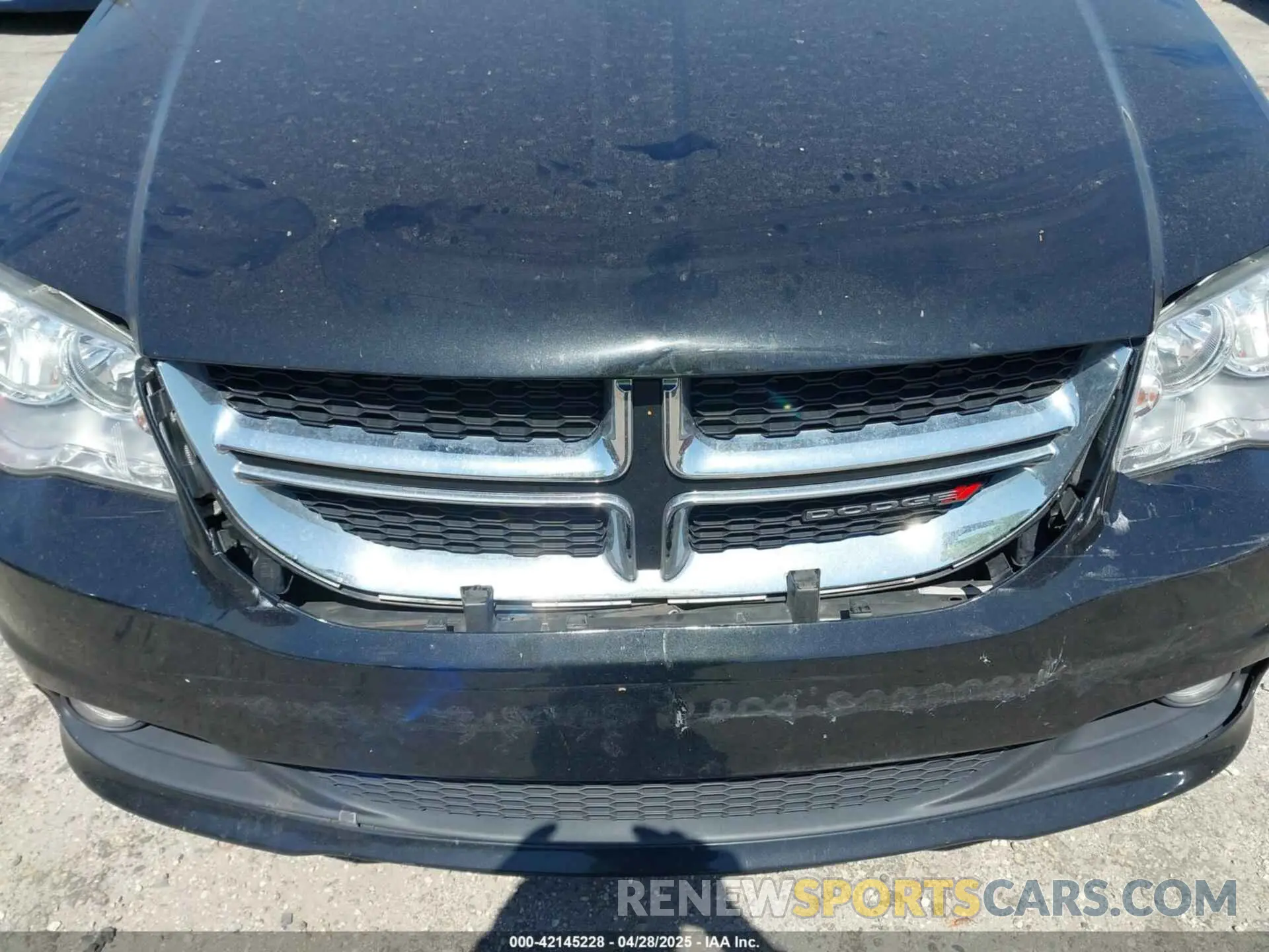 6 fotografías del automóvil dañado 2C4RDGCGXKR743304 DODGE GRAND CARAVAN 2019