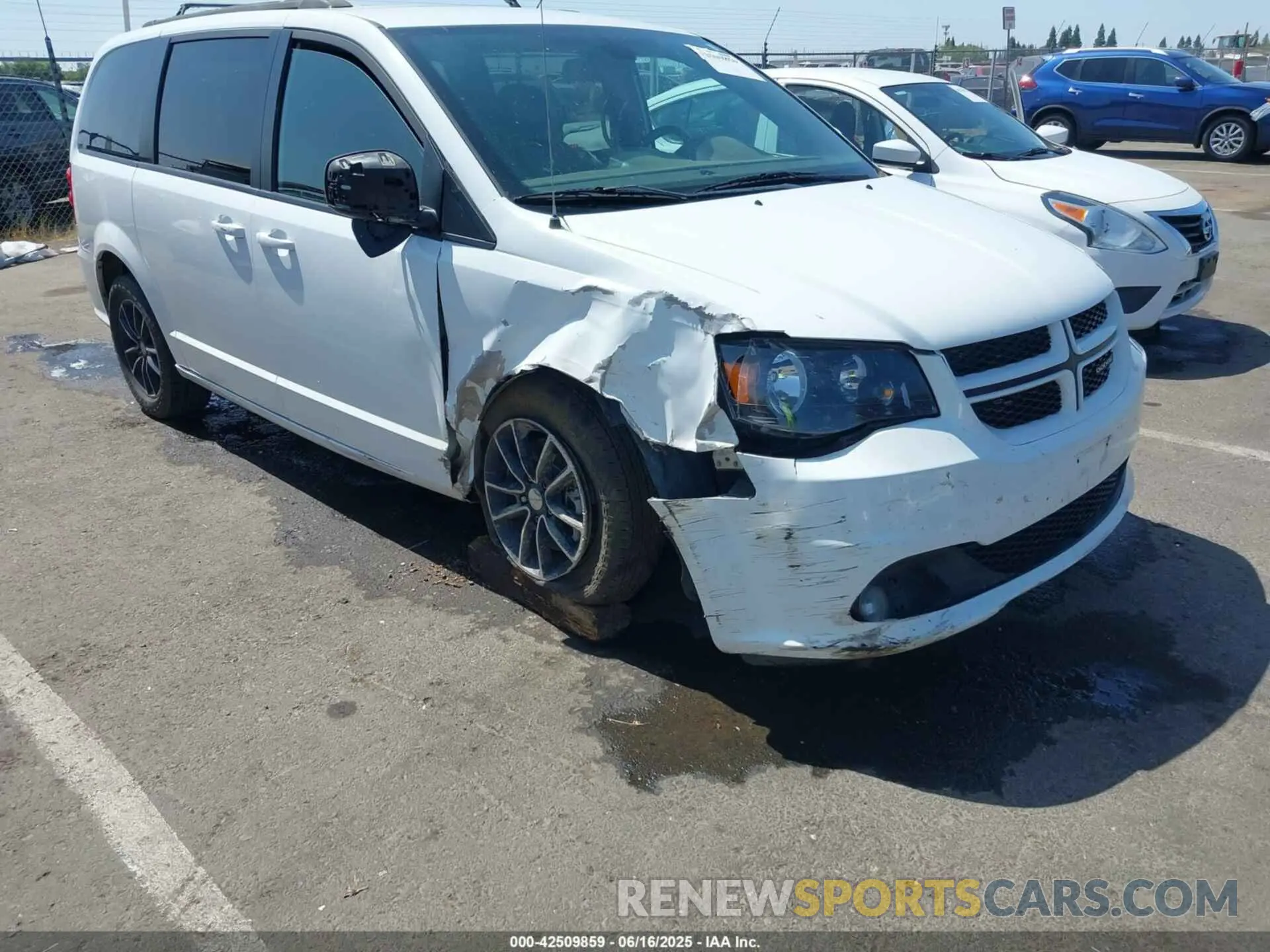 6 fotografías del automóvil dañado 2C4RDGEG0KR662602 DODGE GRAND CARAVAN 2019