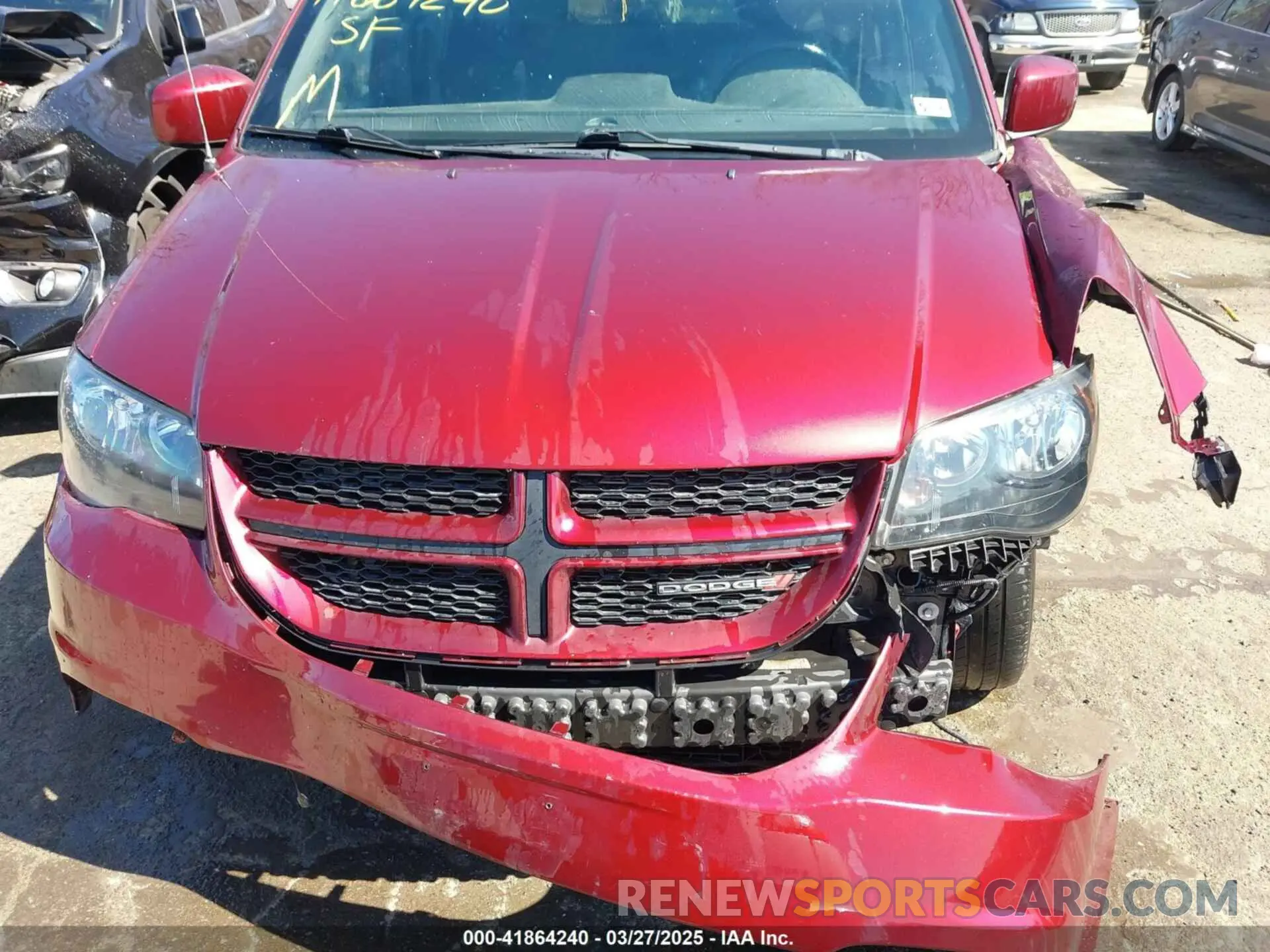 13 fotografías del automóvil dañado 2C4RDGEG0KR768550 DODGE GRAND CARAVAN 2019