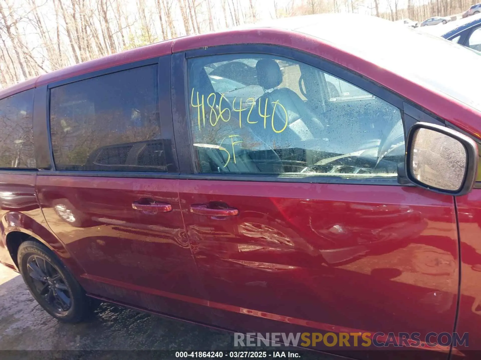 14 fotografías del automóvil dañado 2C4RDGEG0KR768550 DODGE GRAND CARAVAN 2019