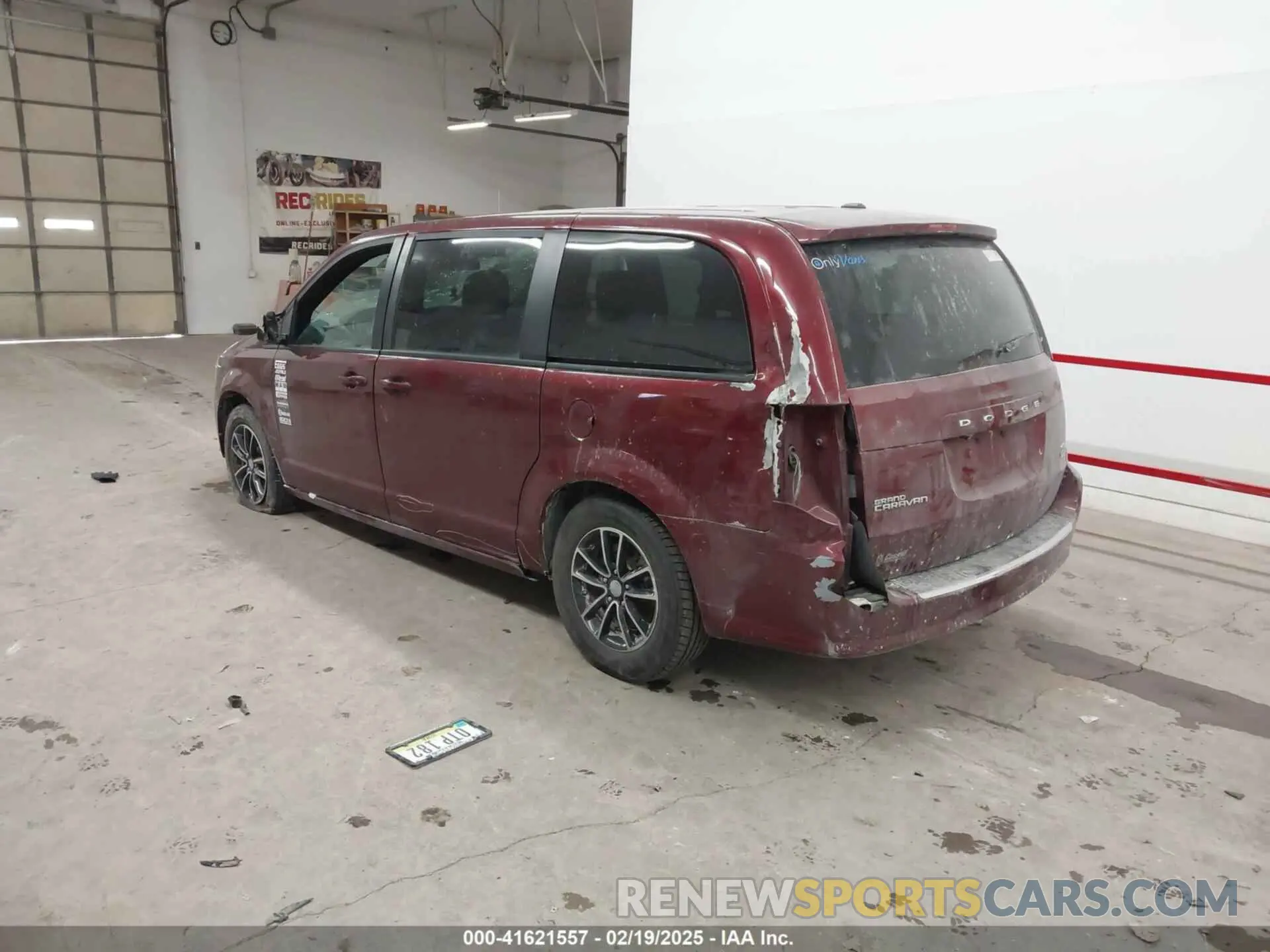 3 fotografías del automóvil dañado 2C4RDGEG1KR640575 DODGE GRAND CARAVAN 2019
