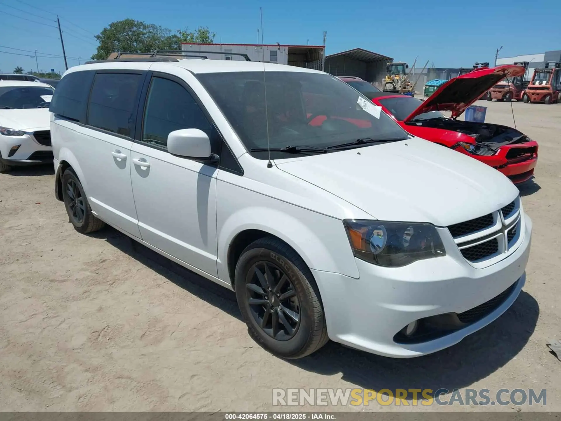 1 fotografías del automóvil dañado 2C4RDGEG1KR739705 DODGE GRAND CARAVAN 2019