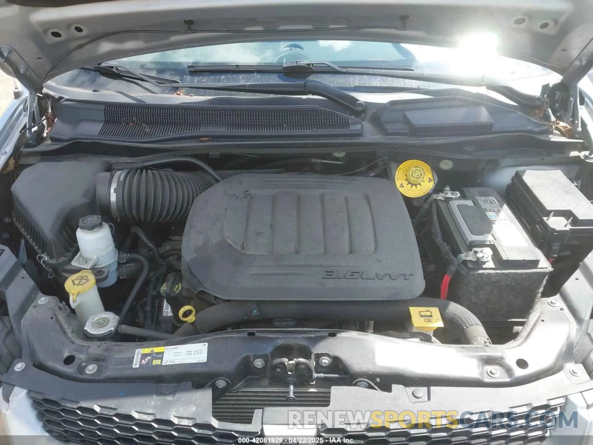 10 fotografías del automóvil dañado 2C4RDGEG1KR760764 DODGE GRAND CARAVAN 2019
