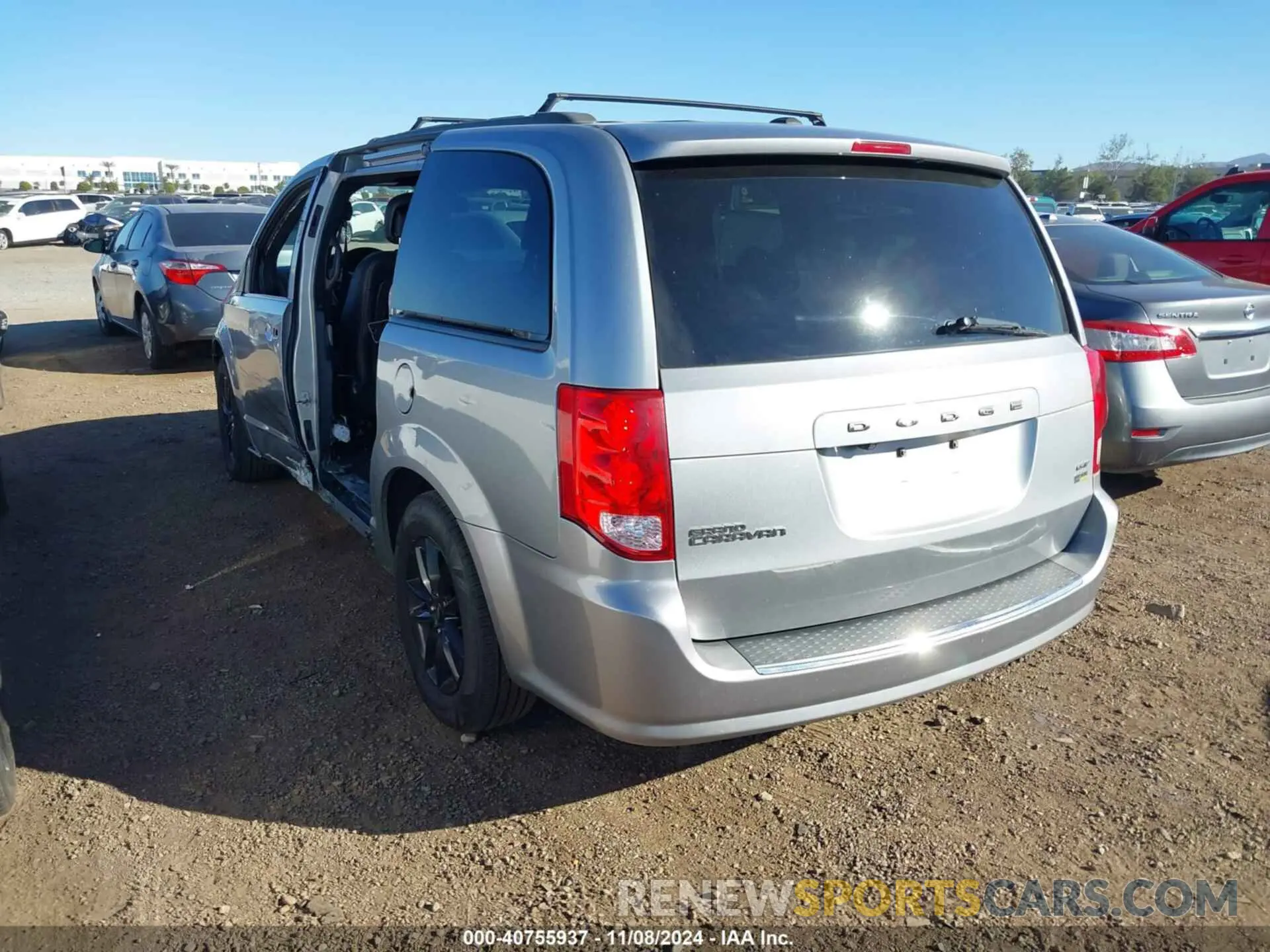 3 fotografías del automóvil dañado 2C4RDGEG1KR784109 DODGE GRAND CARAVAN 2019