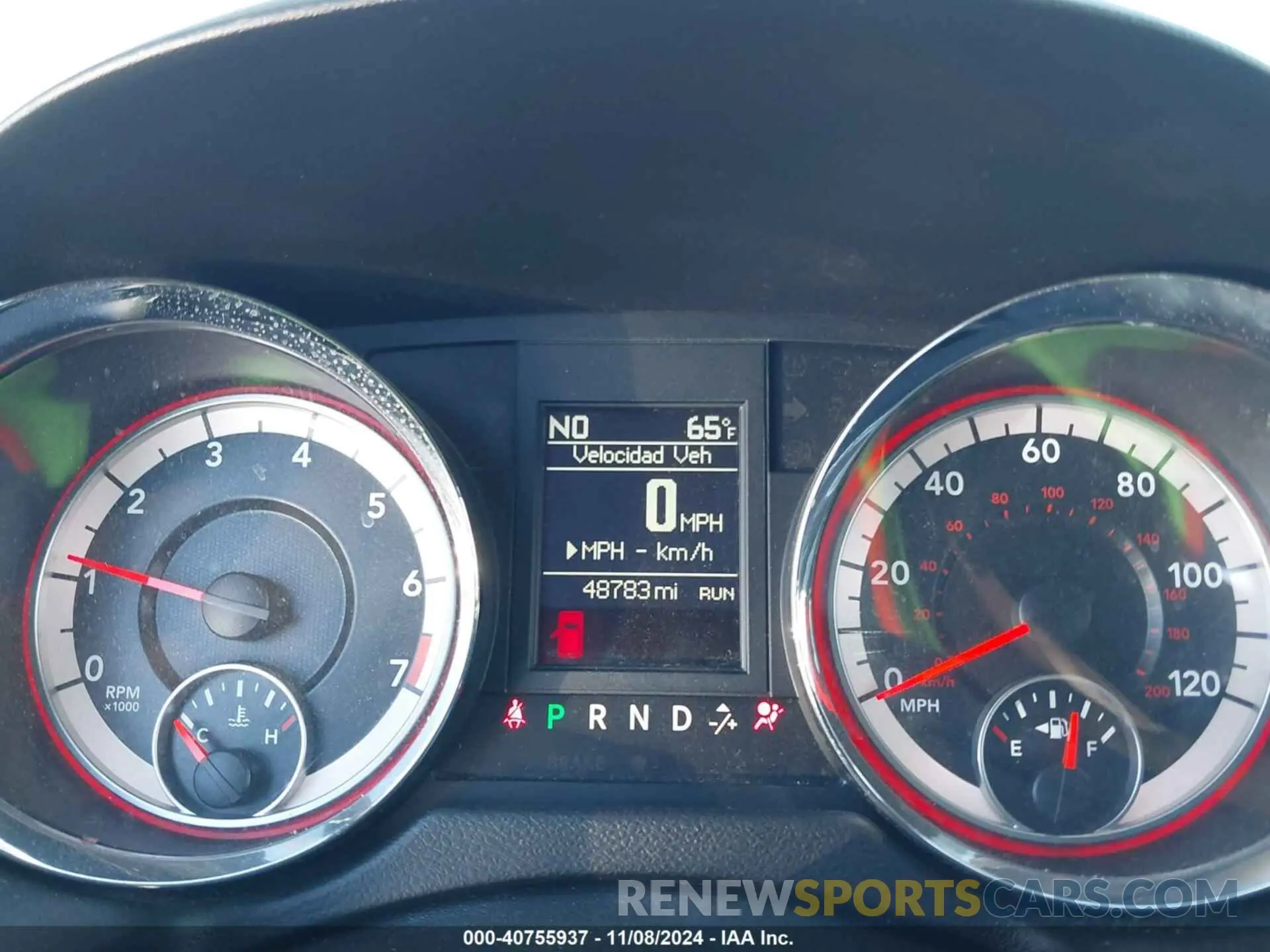 7 fotografías del automóvil dañado 2C4RDGEG1KR784109 DODGE GRAND CARAVAN 2019