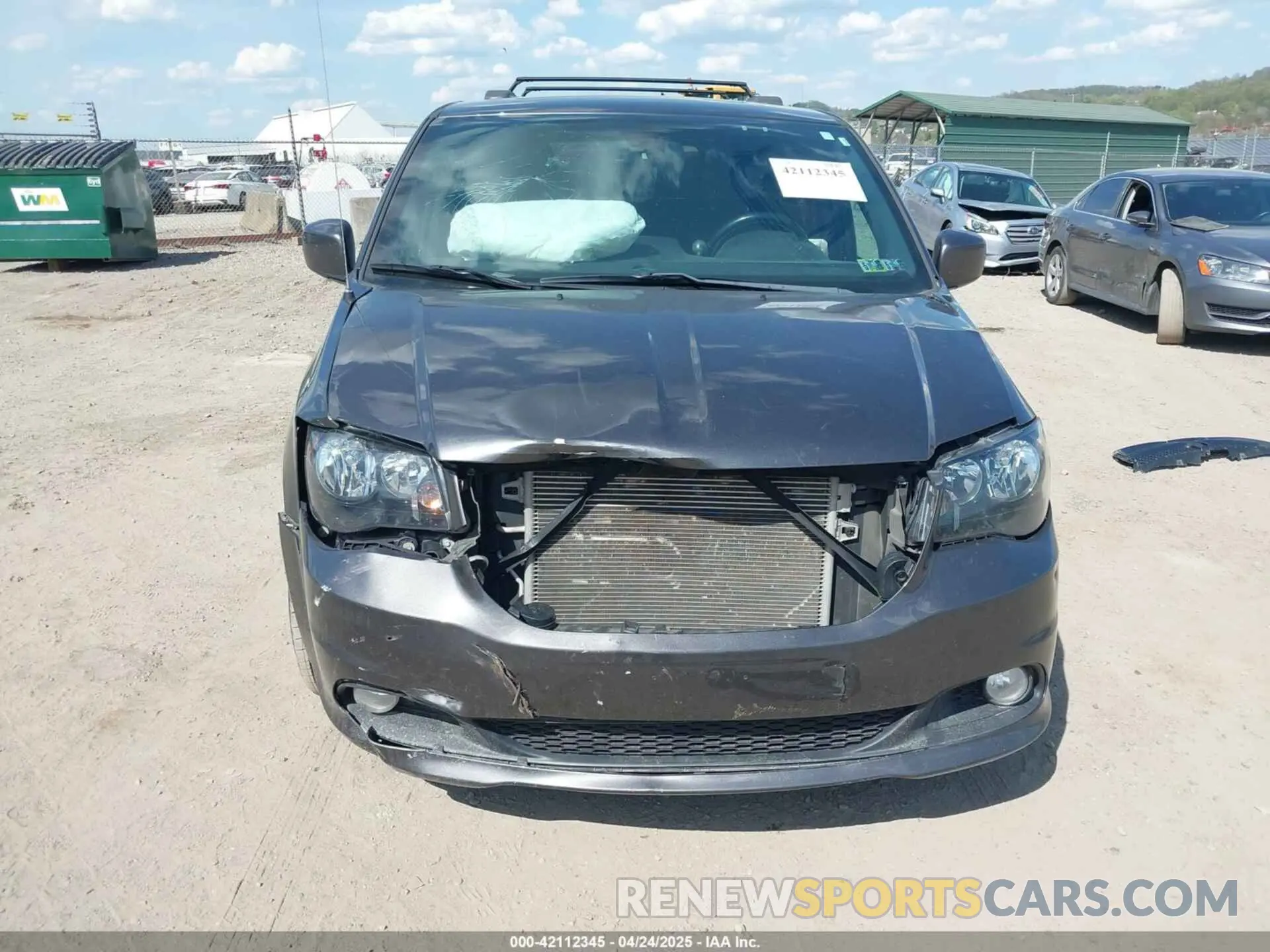 6 fotografías del automóvil dañado 2C4RDGEG2KR520882 DODGE GRAND CARAVAN 2019