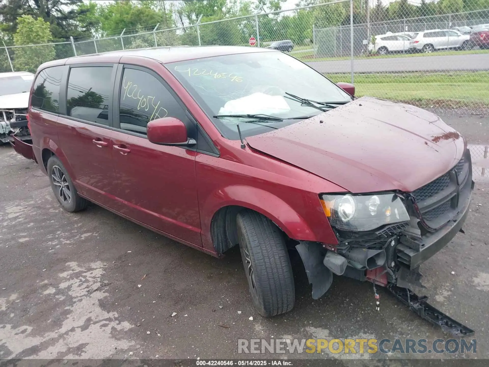 1 fotografías del automóvil dañado 2C4RDGEG2KR617905 DODGE GRAND CARAVAN 2019