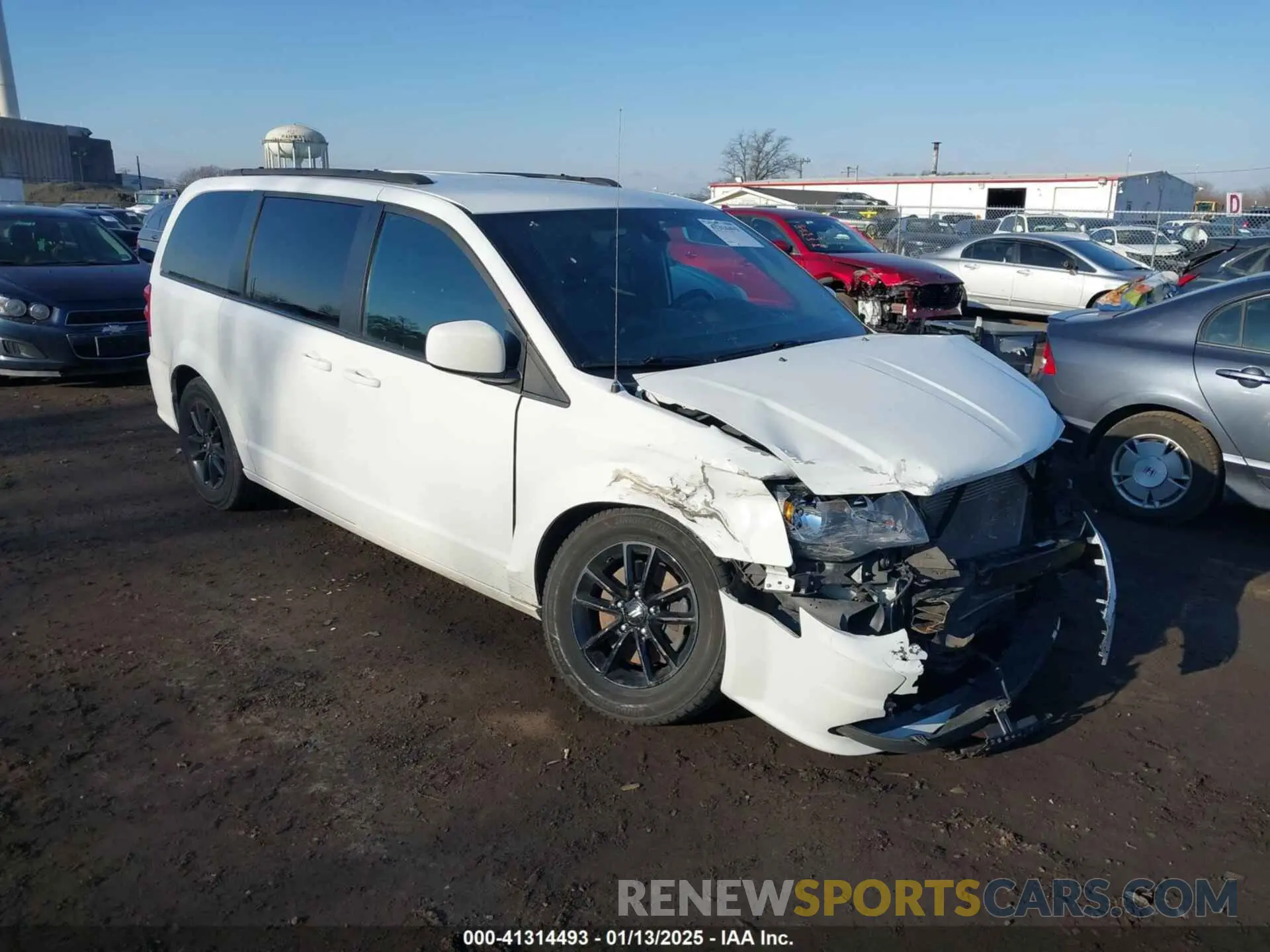 1 fotografías del automóvil dañado 2C4RDGEG2KR748042 DODGE GRAND CARAVAN 2019