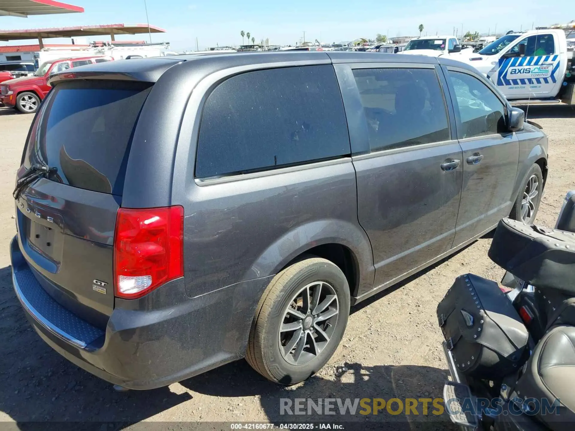 4 fotografías del automóvil dañado 2C4RDGEG3KR533947 DODGE GRAND CARAVAN 2019