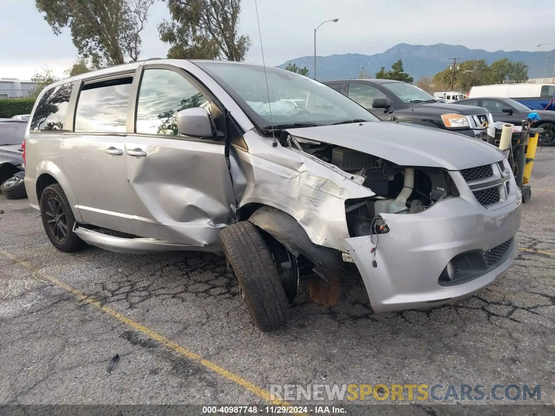 1 fotografías del automóvil dañado 2C4RDGEG3KR691236 DODGE GRAND CARAVAN 2019