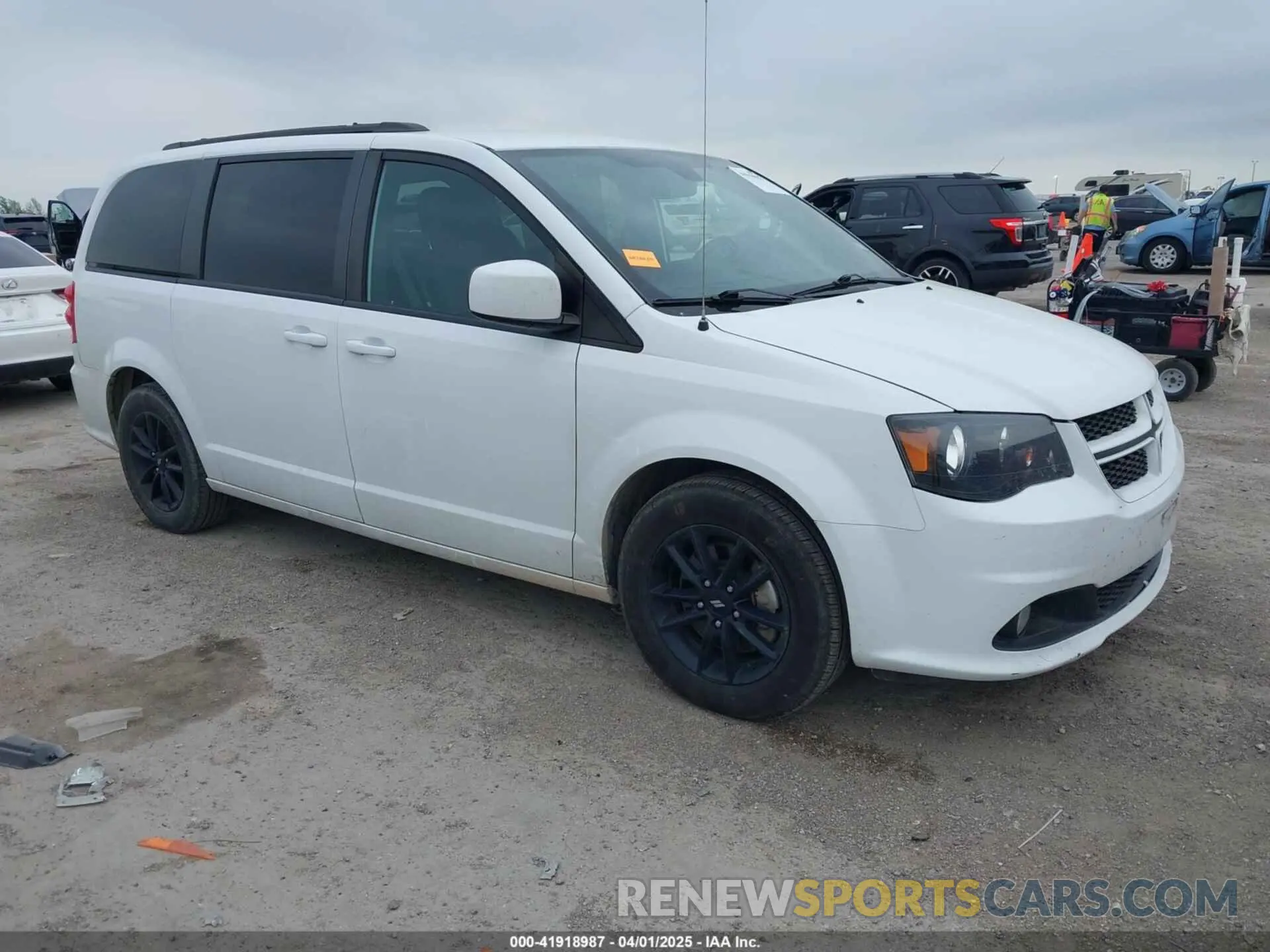 1 fotografías del automóvil dañado 2C4RDGEG3KR736305 DODGE GRAND CARAVAN 2019