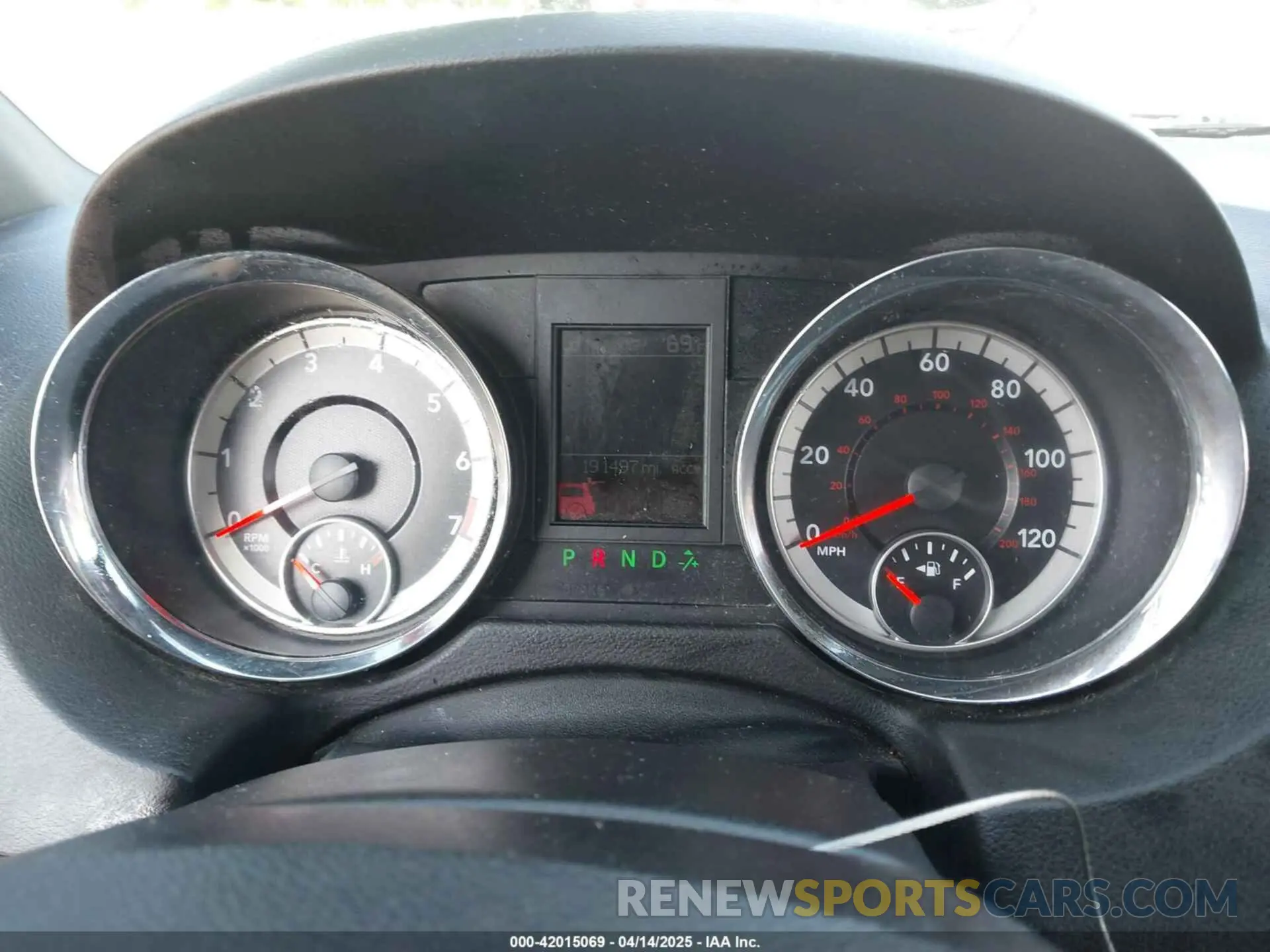 7 fotografías del automóvil dañado 2C4RDGEG4KR512377 DODGE GRAND CARAVAN 2019