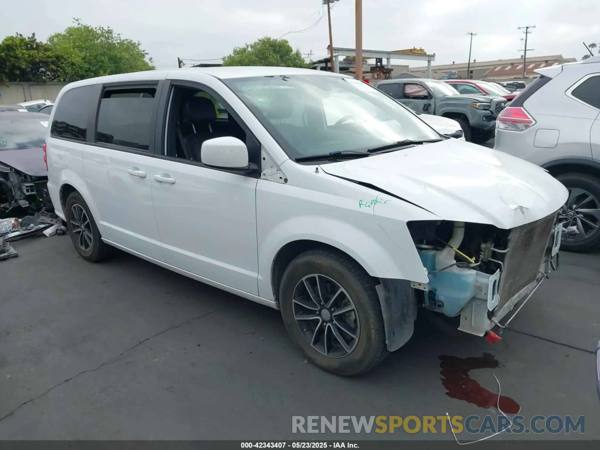 1 fotografías del automóvil dañado 2C4RDGEG4KR535352 DODGE GRAND CARAVAN 2019
