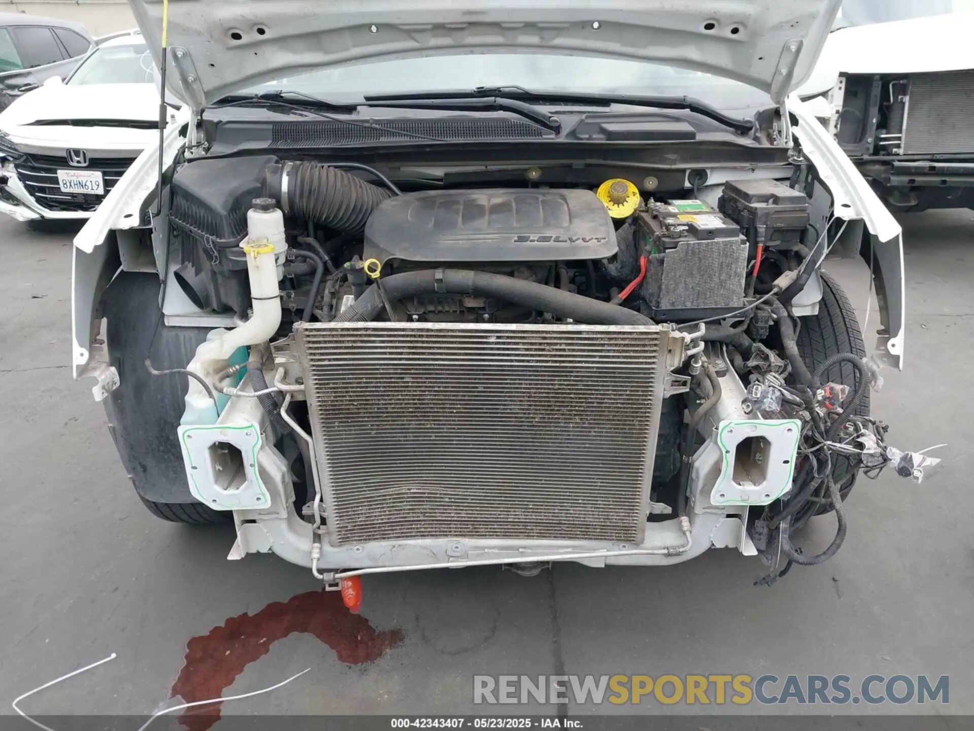 6 fotografías del automóvil dañado 2C4RDGEG4KR535352 DODGE GRAND CARAVAN 2019