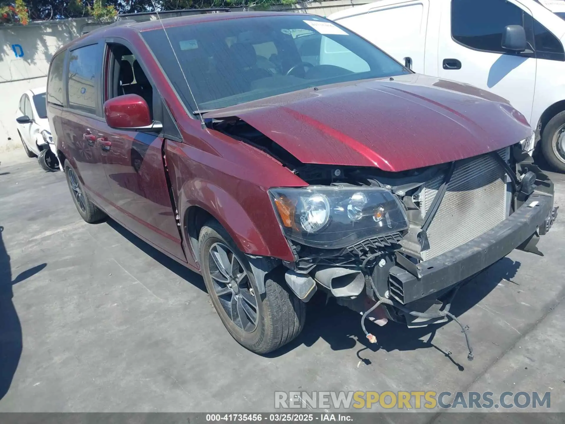1 fotografías del automóvil dañado 2C4RDGEG4KR611605 DODGE GRAND CARAVAN 2019