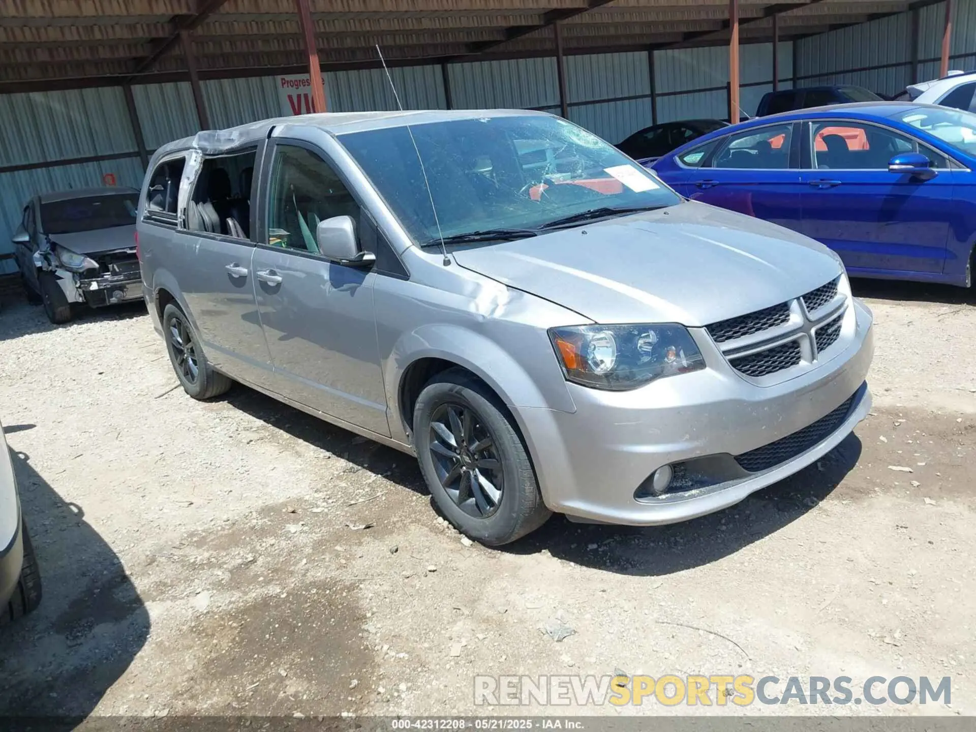 1 fotografías del automóvil dañado 2C4RDGEG4KR716080 DODGE GRAND CARAVAN 2019