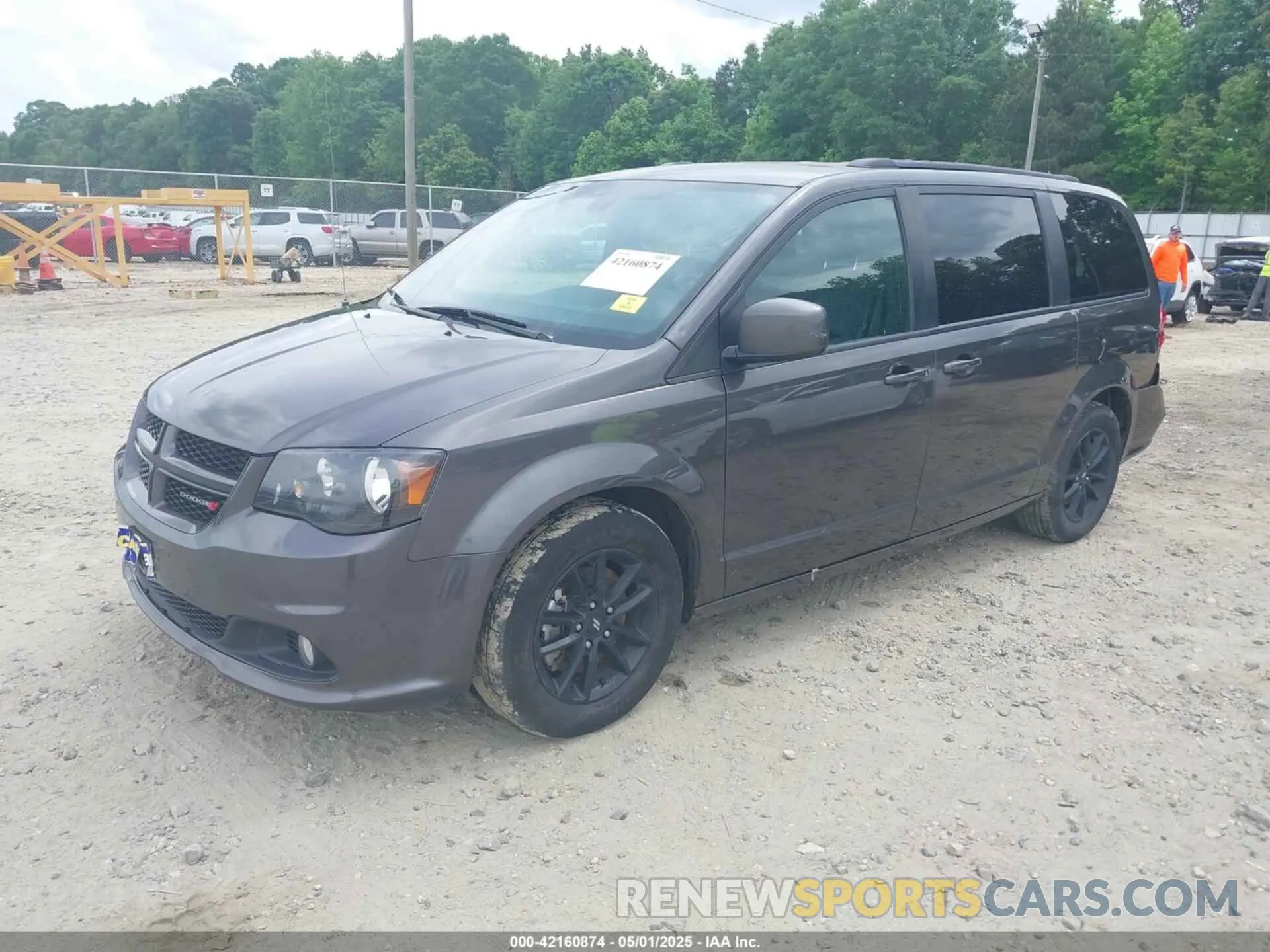 2 fotografías del automóvil dañado 2C4RDGEG4KR739777 DODGE GRAND CARAVAN 2019