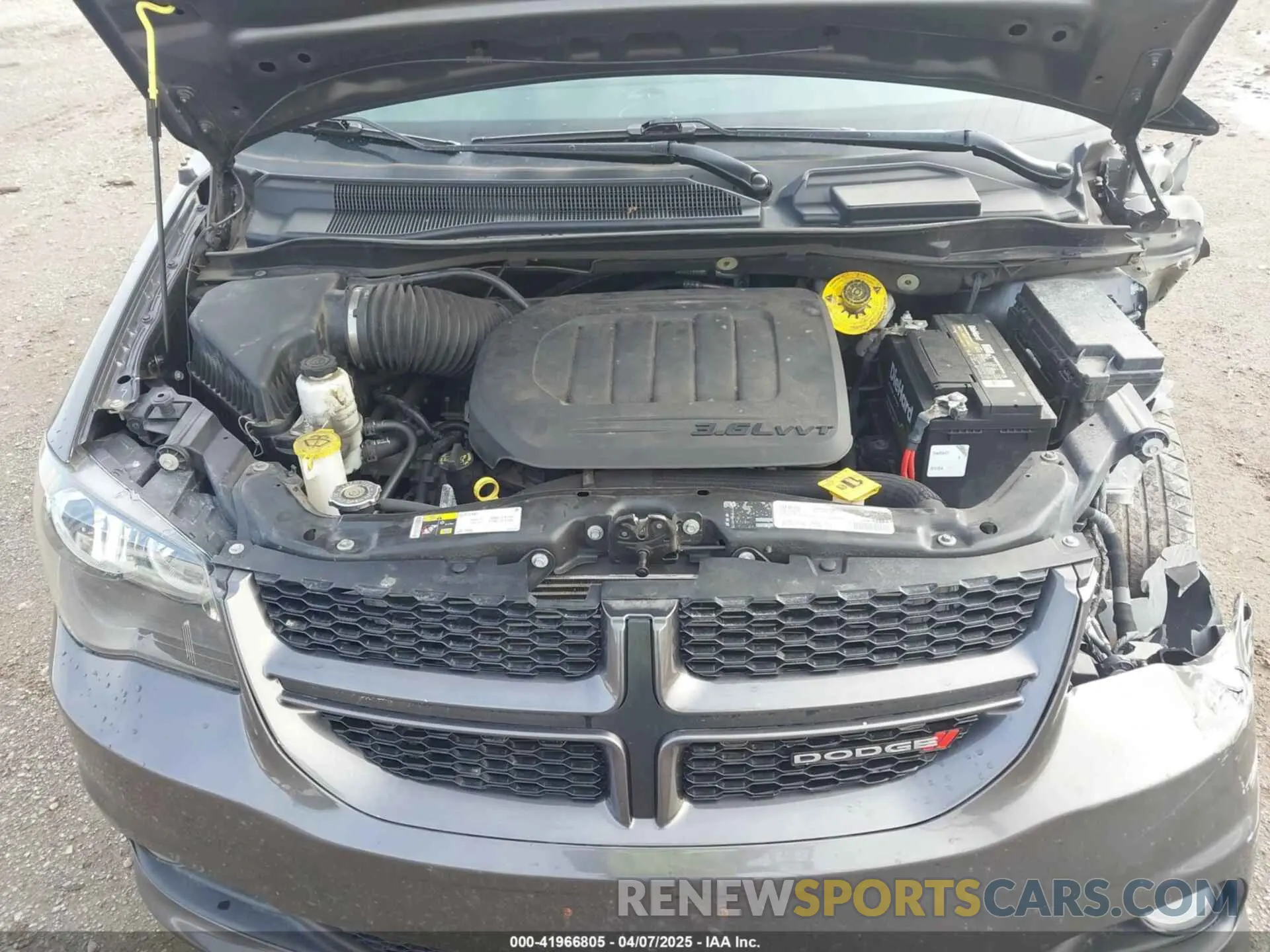 10 fotografías del automóvil dañado 2C4RDGEG4KR739780 DODGE GRAND CARAVAN 2019
