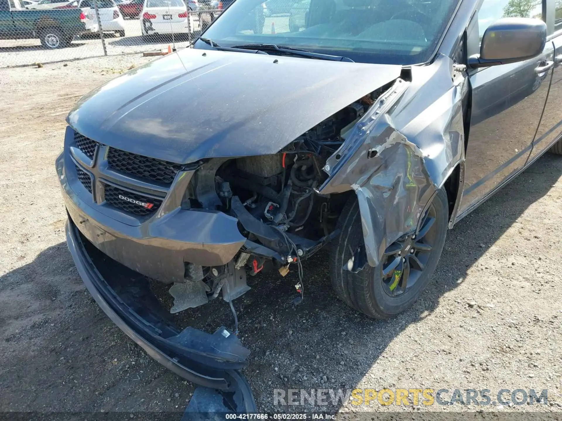6 fotografías del automóvil dañado 2C4RDGEG4KR739861 DODGE GRAND CARAVAN 2019