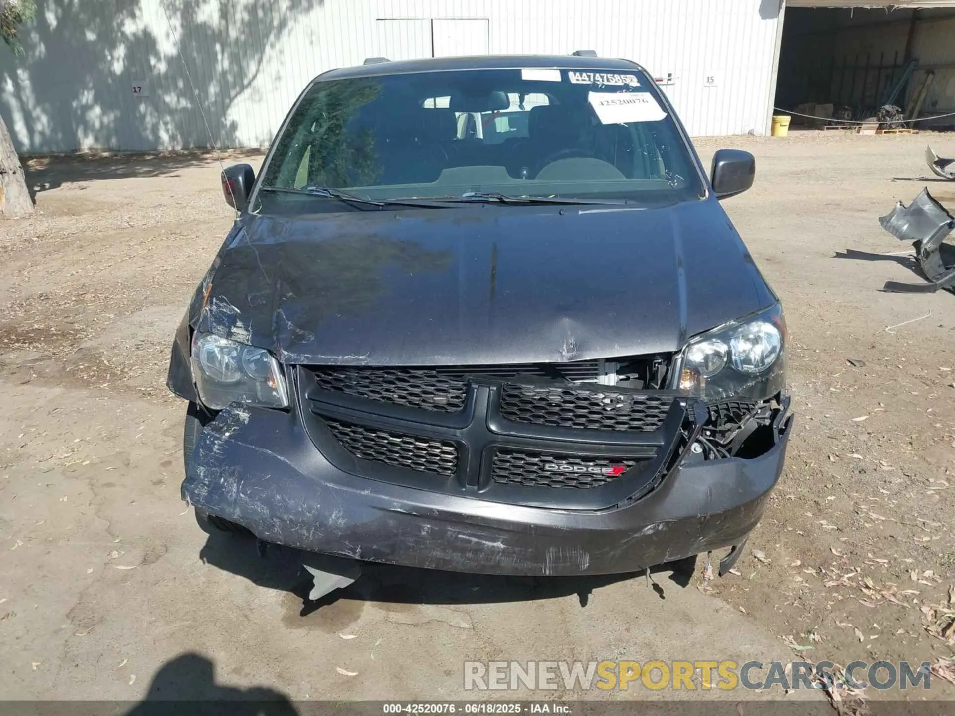 12 fotografías del automóvil dañado 2C4RDGEG4KR750844 DODGE GRAND CARAVAN 2019