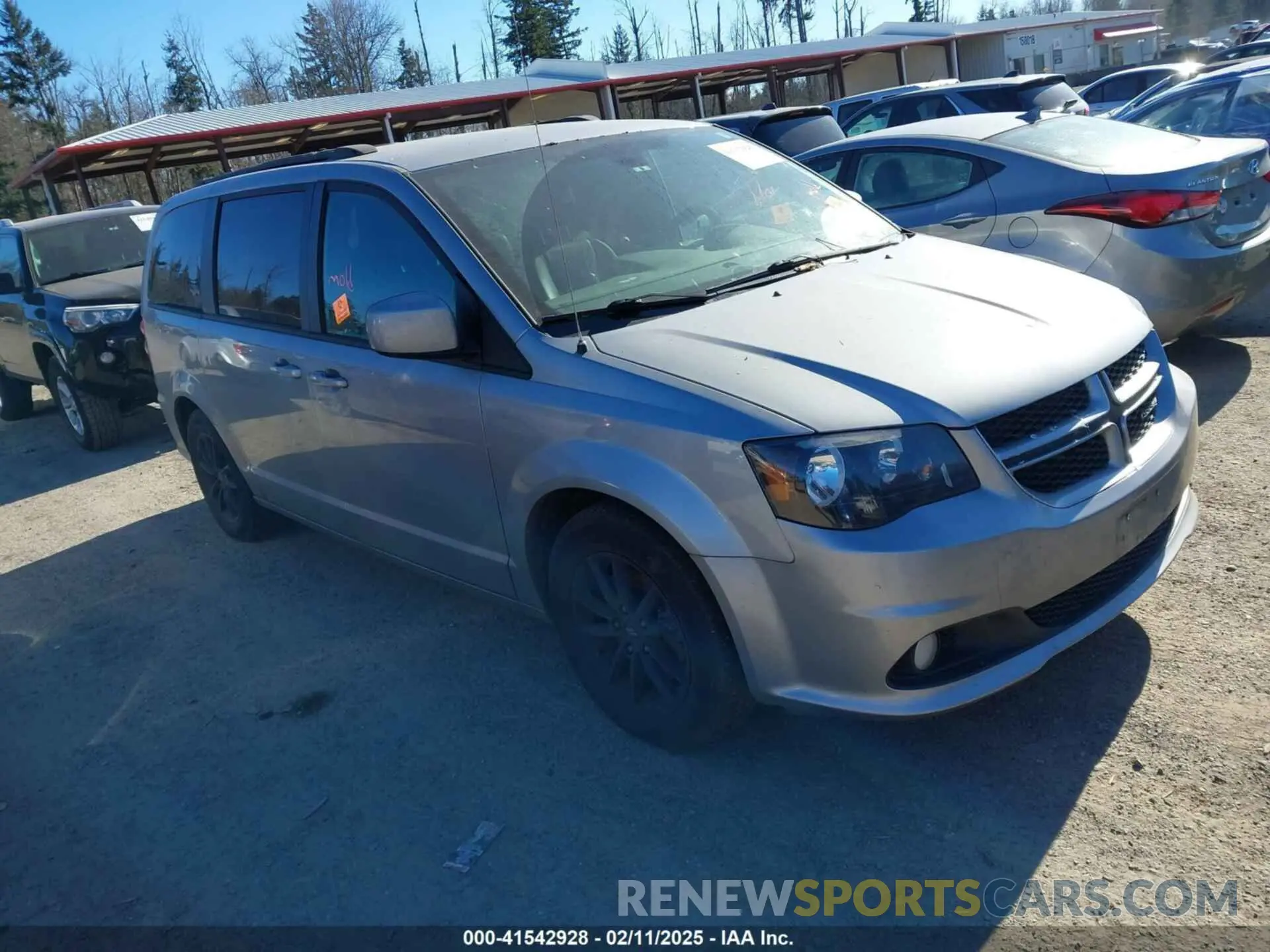 1 fotografías del automóvil dañado 2C4RDGEG5KR744504 DODGE GRAND CARAVAN 2019