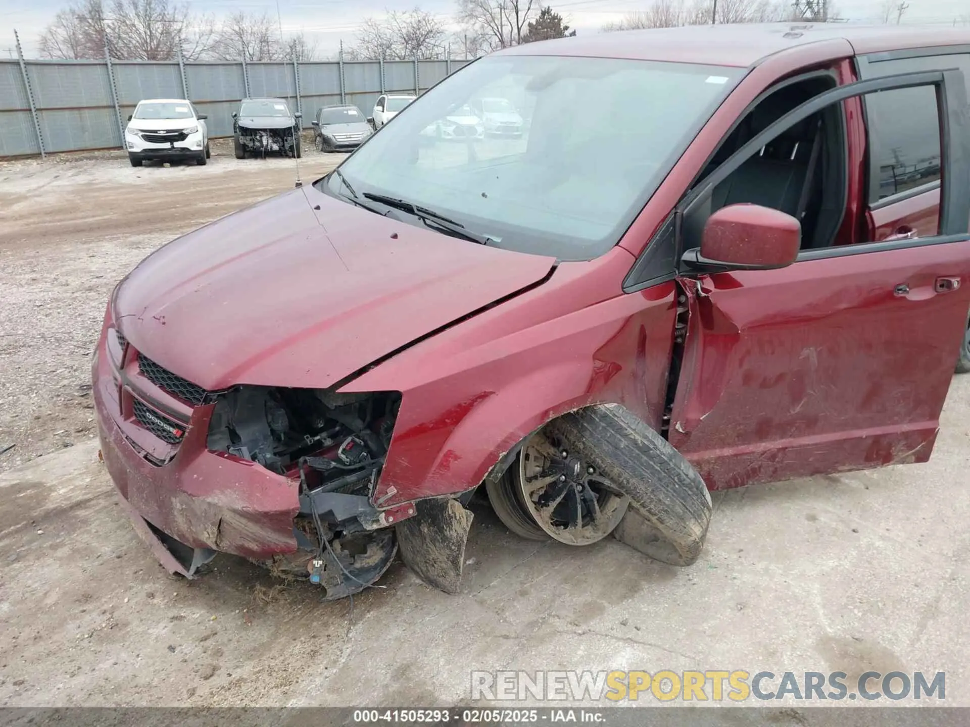 6 fotografías del automóvil dañado 2C4RDGEG5KR769967 DODGE GRAND CARAVAN 2019
