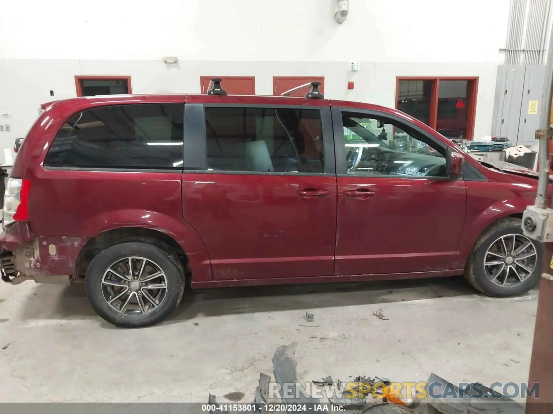 14 fotografías del automóvil dañado 2C4RDGEG7KR529237 DODGE GRAND CARAVAN 2019