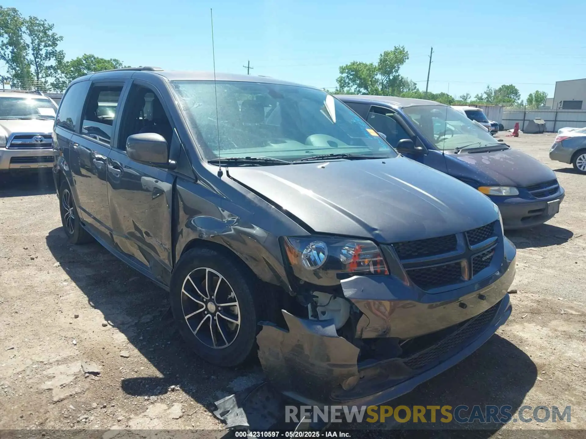 1 fotografías del automóvil dañado 2C4RDGEG7KR561945 DODGE GRAND CARAVAN 2019