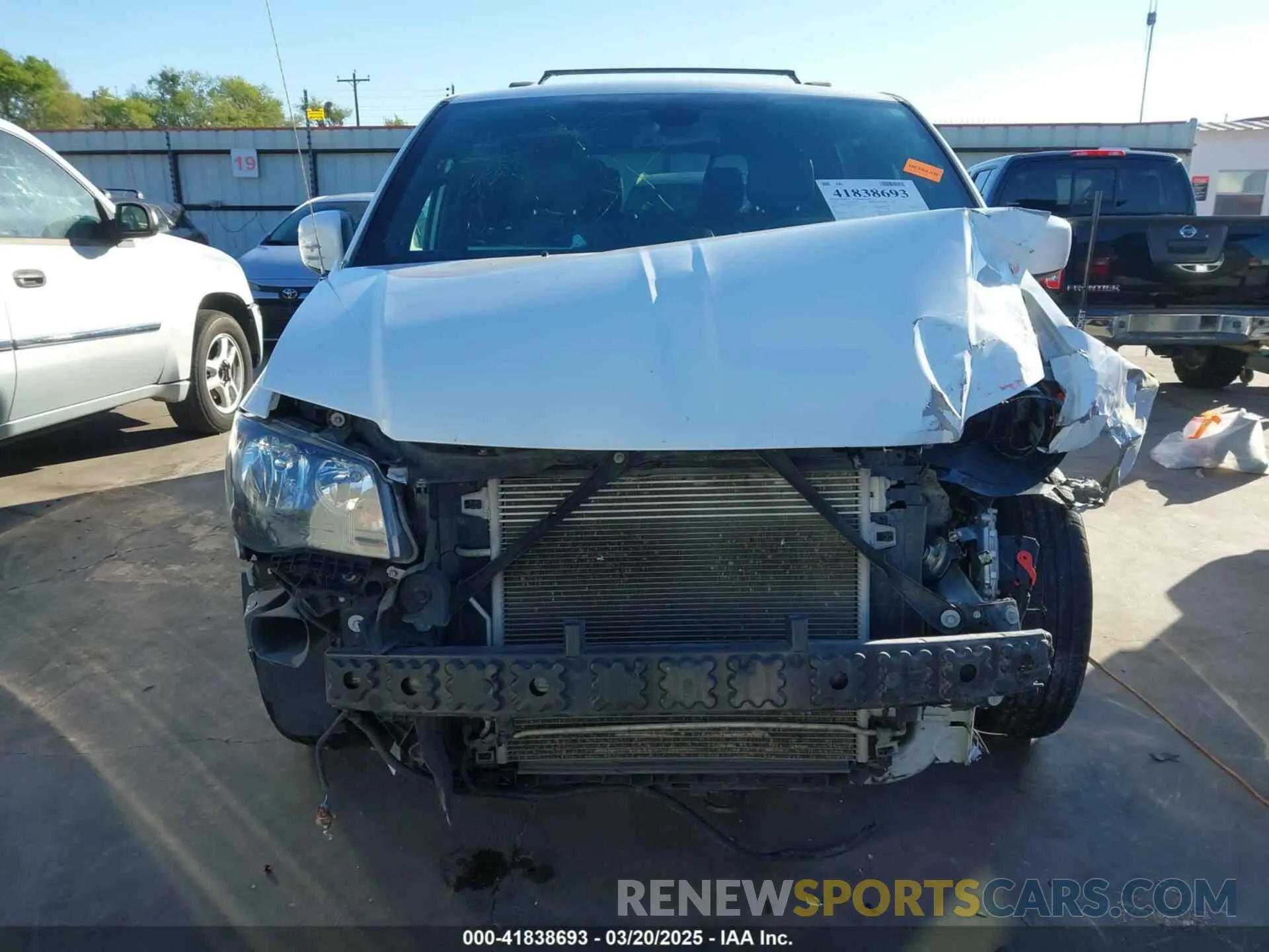 6 fotografías del automóvil dañado 2C4RDGEG7KR565218 DODGE GRAND CARAVAN 2019