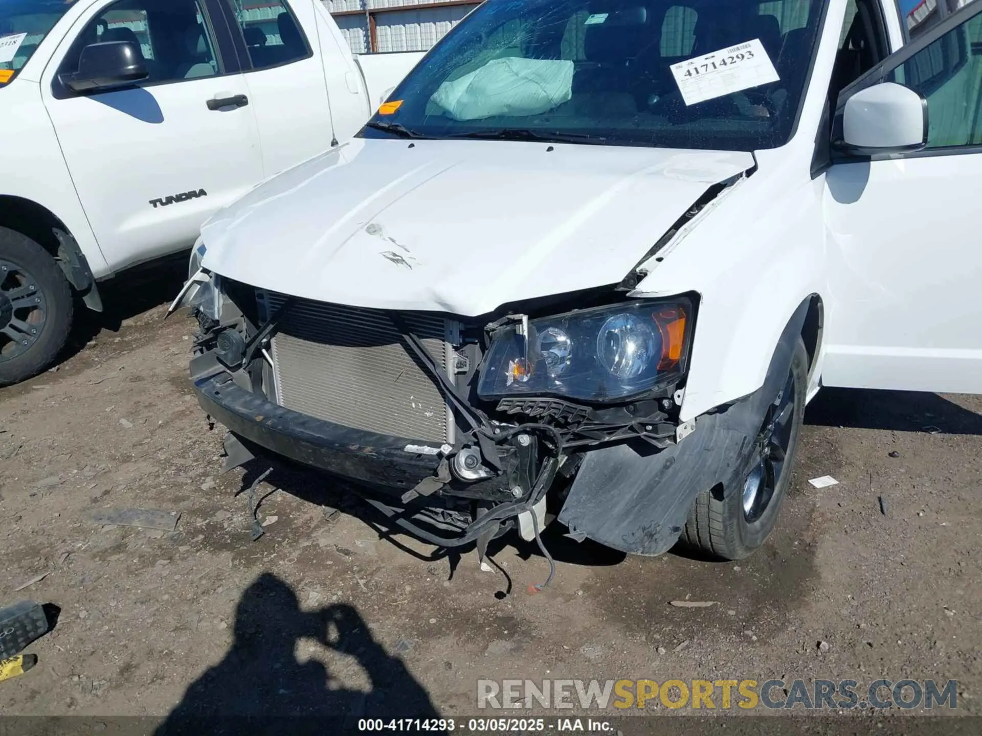 6 fotografías del automóvil dañado 2C4RDGEG7KR675279 DODGE GRAND CARAVAN 2019