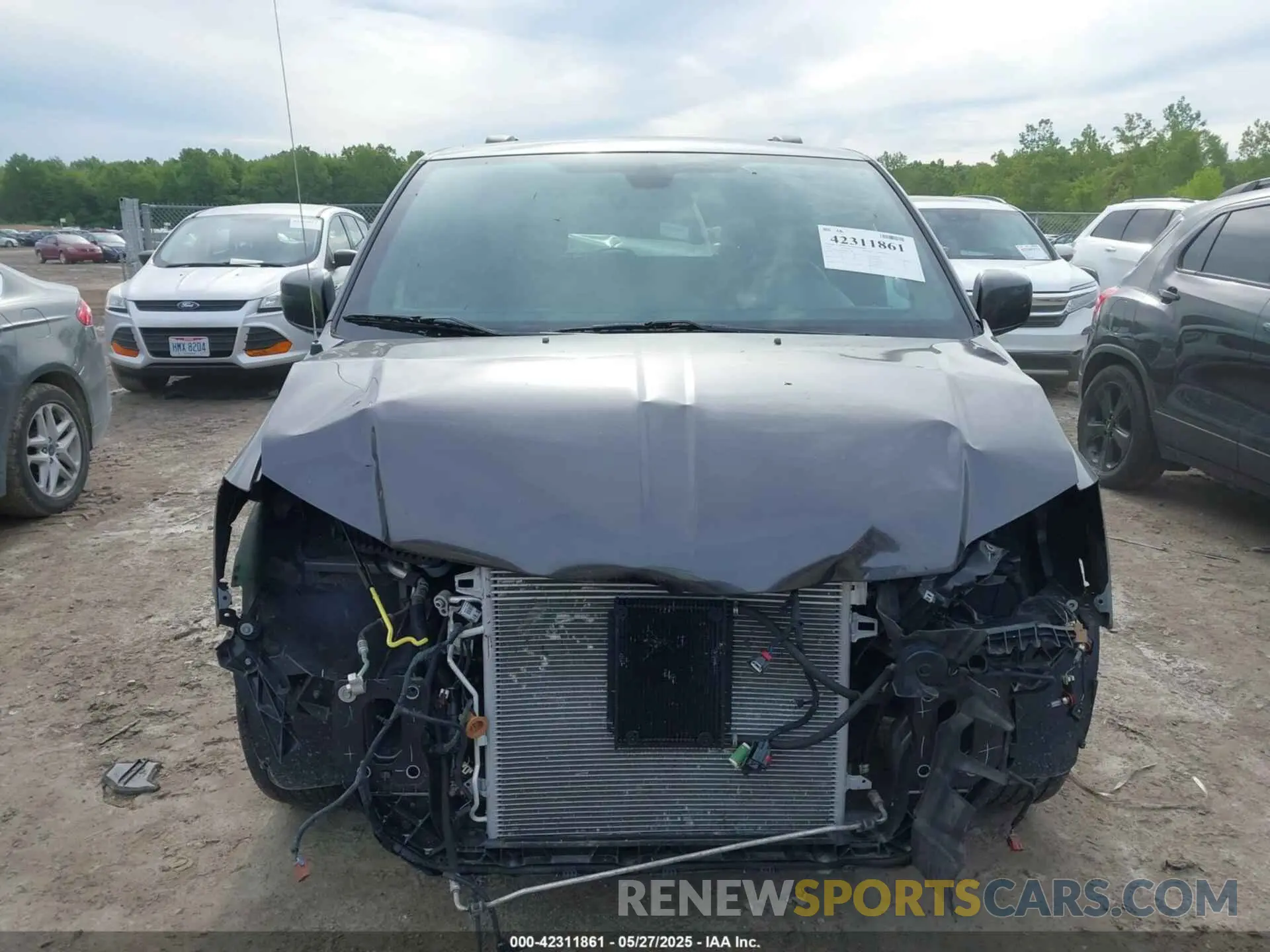 13 fotografías del automóvil dañado 2C4RDGEG8KR674402 DODGE GRAND CARAVAN 2019