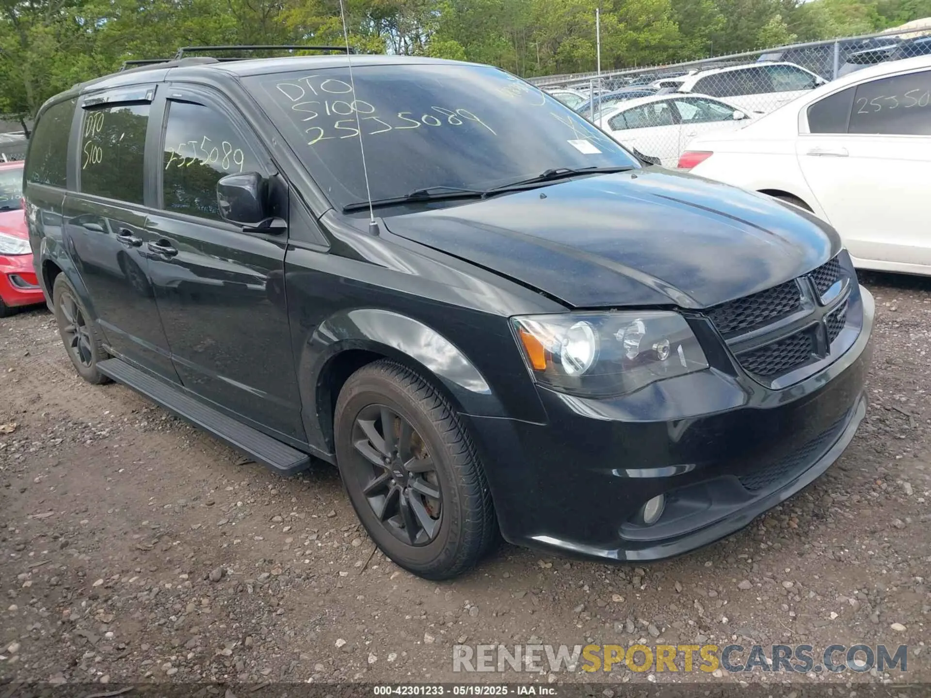 1 fotografías del automóvil dañado 2C4RDGEG8KR717023 DODGE GRAND CARAVAN 2019