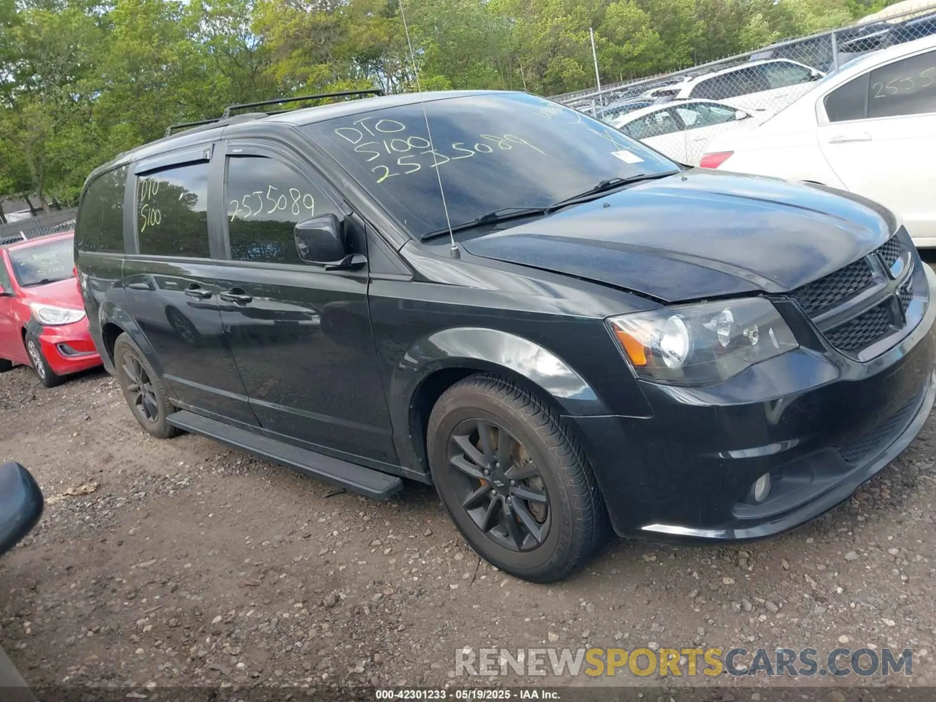 12 fotografías del automóvil dañado 2C4RDGEG8KR717023 DODGE GRAND CARAVAN 2019