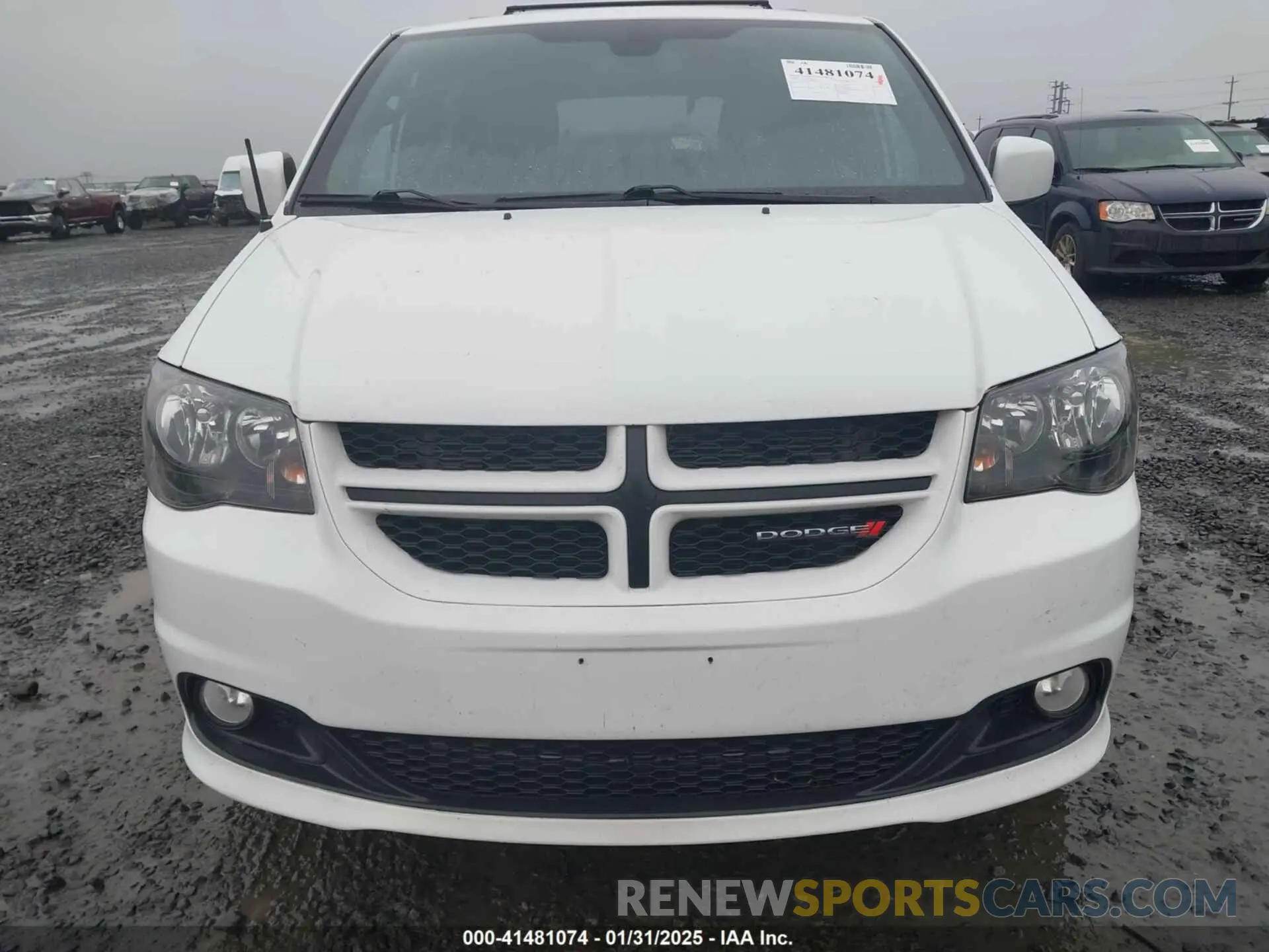 6 fotografías del automóvil dañado 2C4RDGEG8KR739863 DODGE GRAND CARAVAN 2019