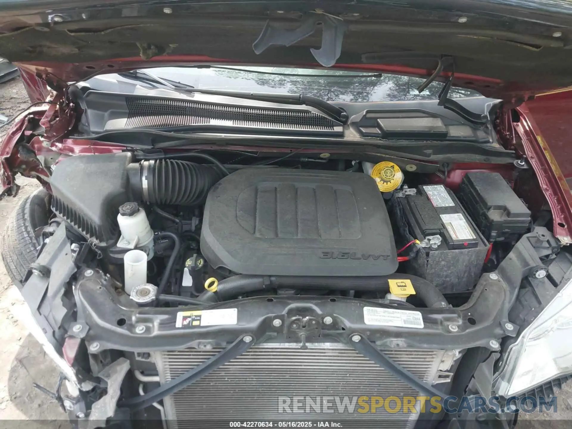 10 fotografías del automóvil dañado 2C4RDGEG8KR743010 DODGE GRAND CARAVAN 2019