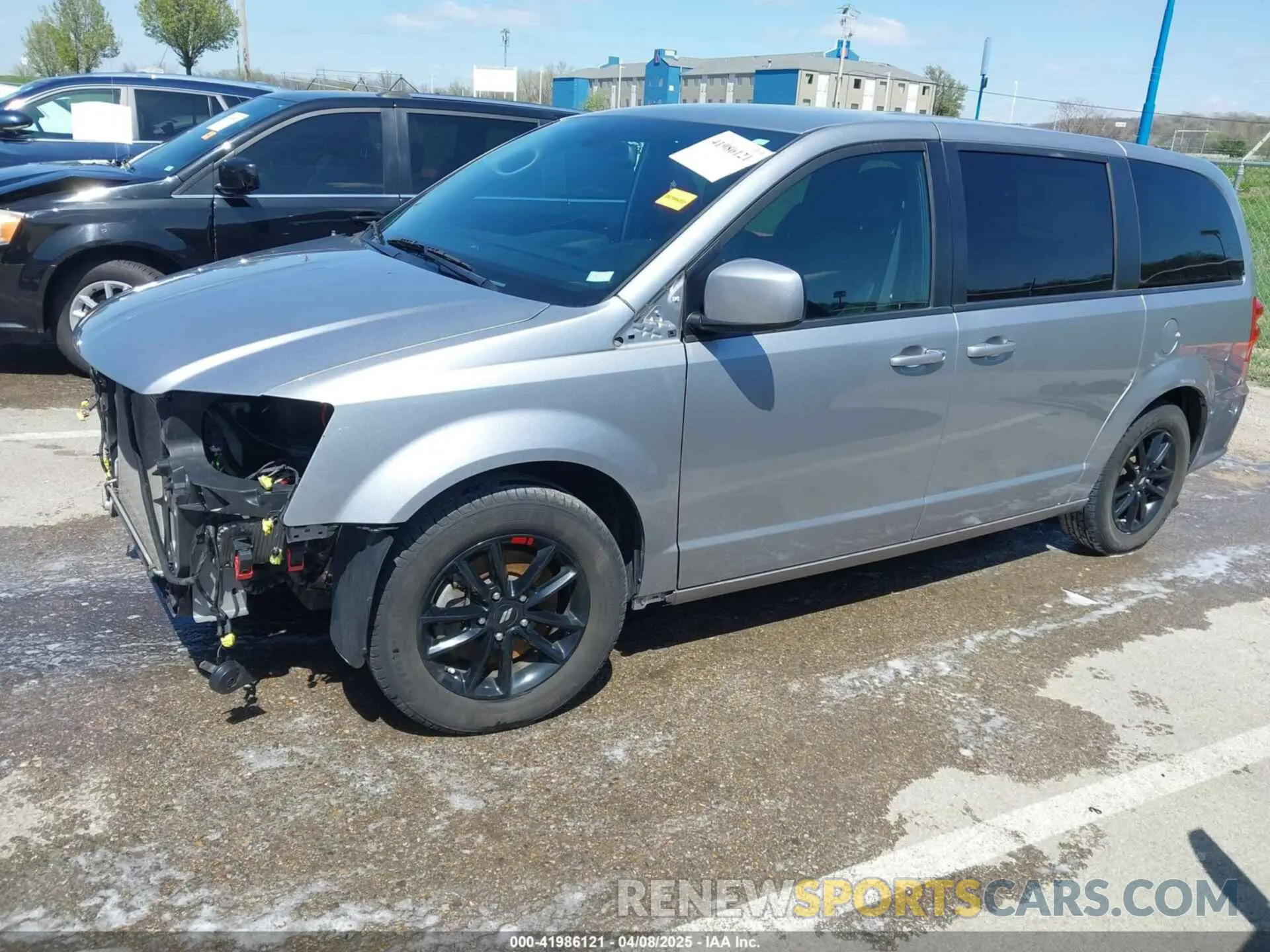 2 fotografías del automóvil dañado 2C4RDGEG8KR769767 DODGE GRAND CARAVAN 2019