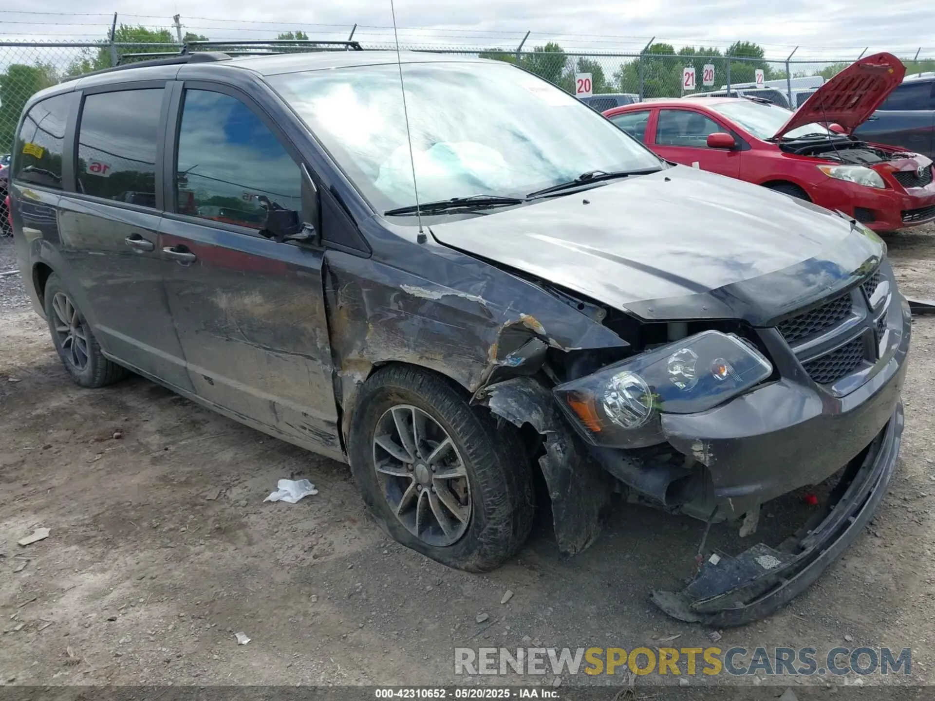 1 fotografías del automóvil dañado 2C4RDGEG9KR512035 DODGE GRAND CARAVAN 2019