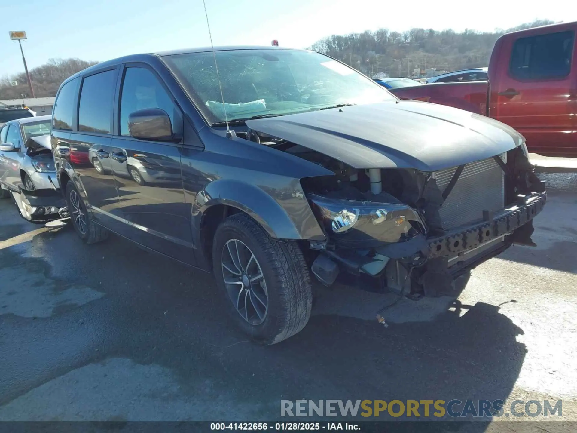 1 fotografías del automóvil dañado 2C4RDGEG9KR614094 DODGE GRAND CARAVAN 2019