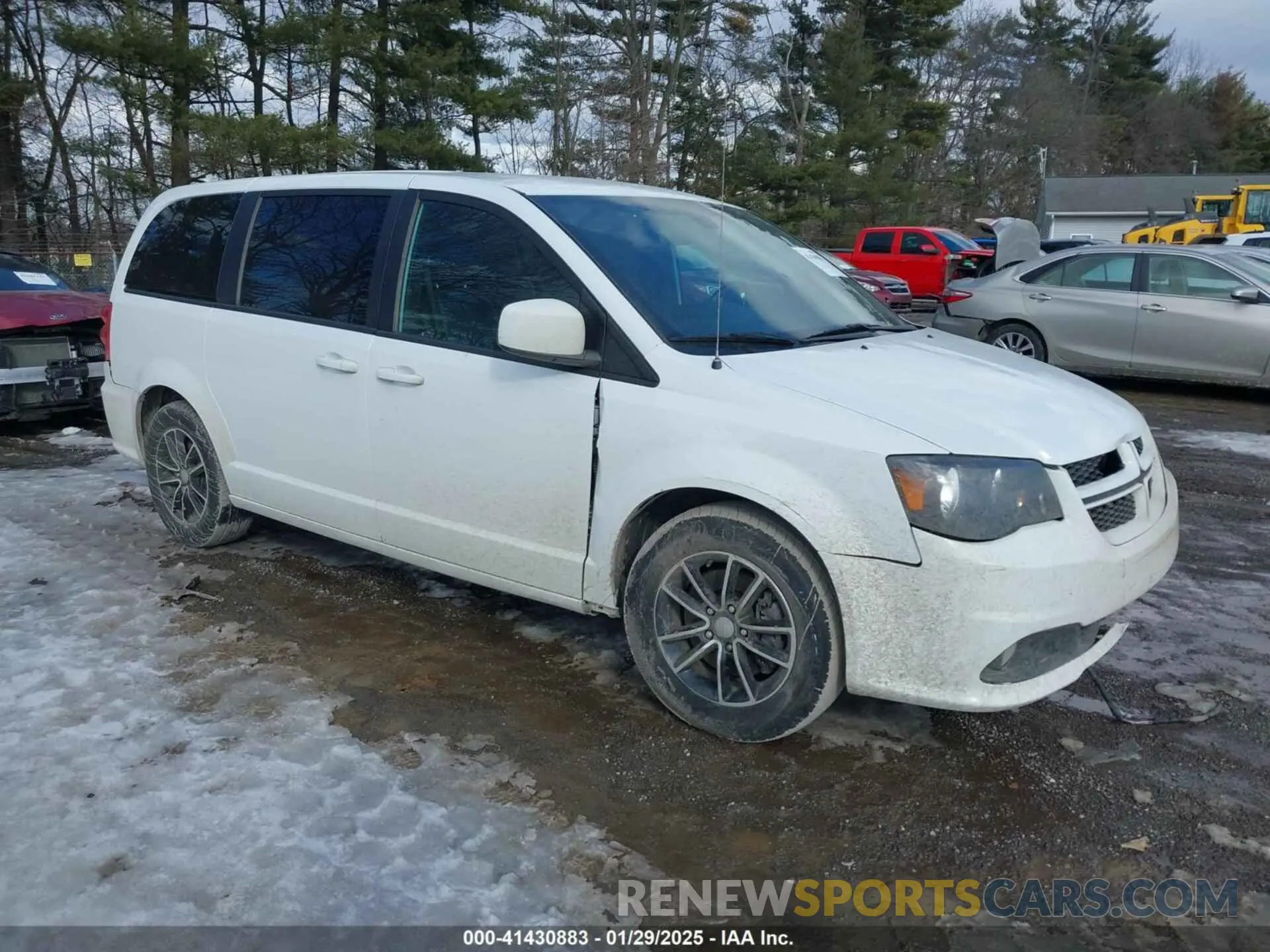 1 fotografías del automóvil dañado 2C4RDGEGXKR571286 DODGE GRAND CARAVAN 2019