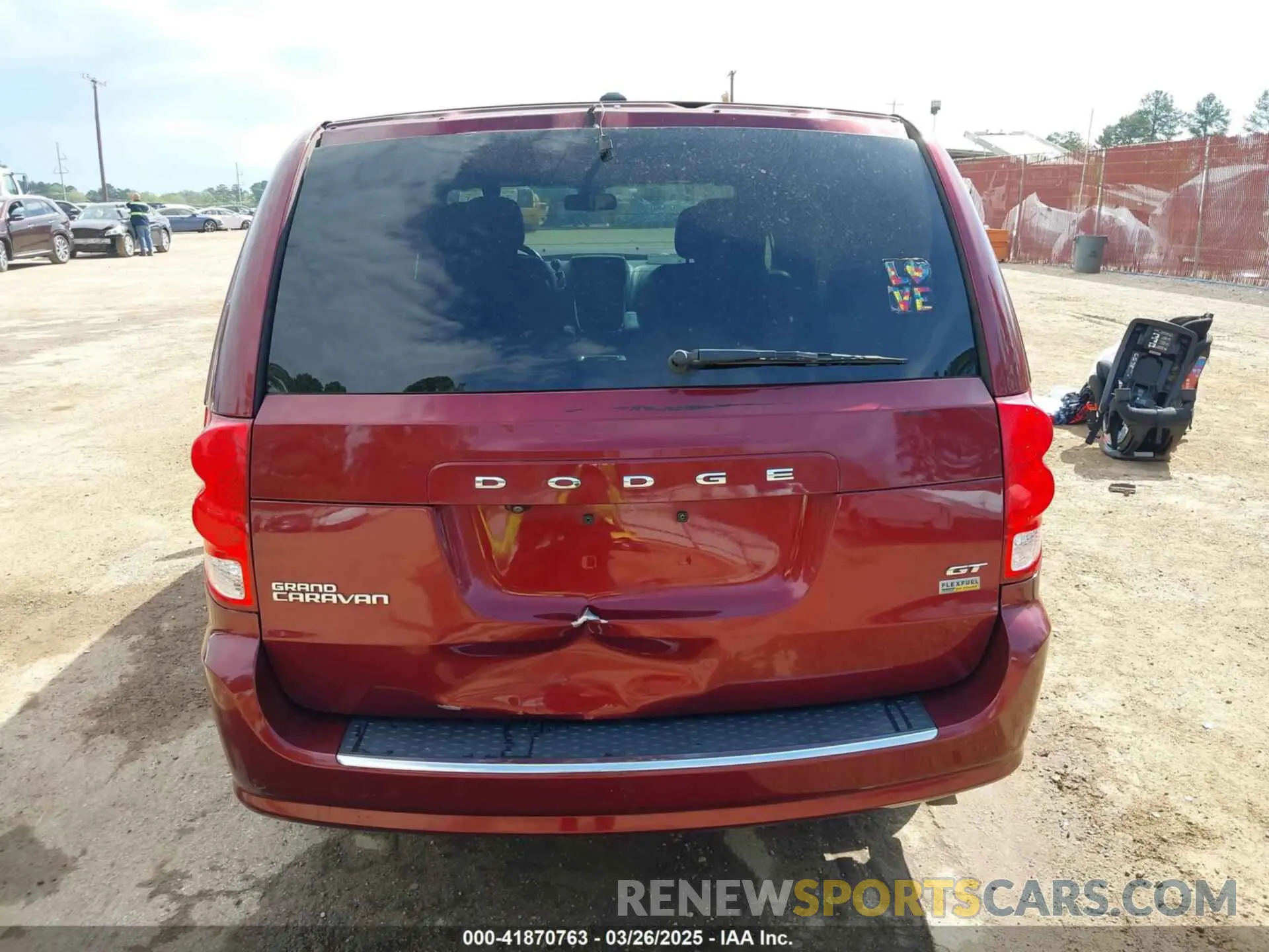 18 fotografías del automóvil dañado 2C4RDGEGXKR658847 DODGE GRAND CARAVAN 2019