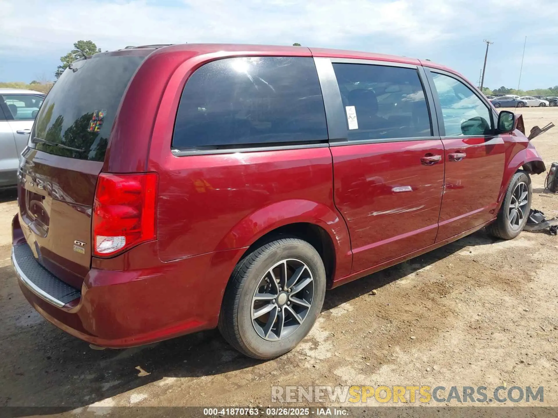 4 fotografías del automóvil dañado 2C4RDGEGXKR658847 DODGE GRAND CARAVAN 2019