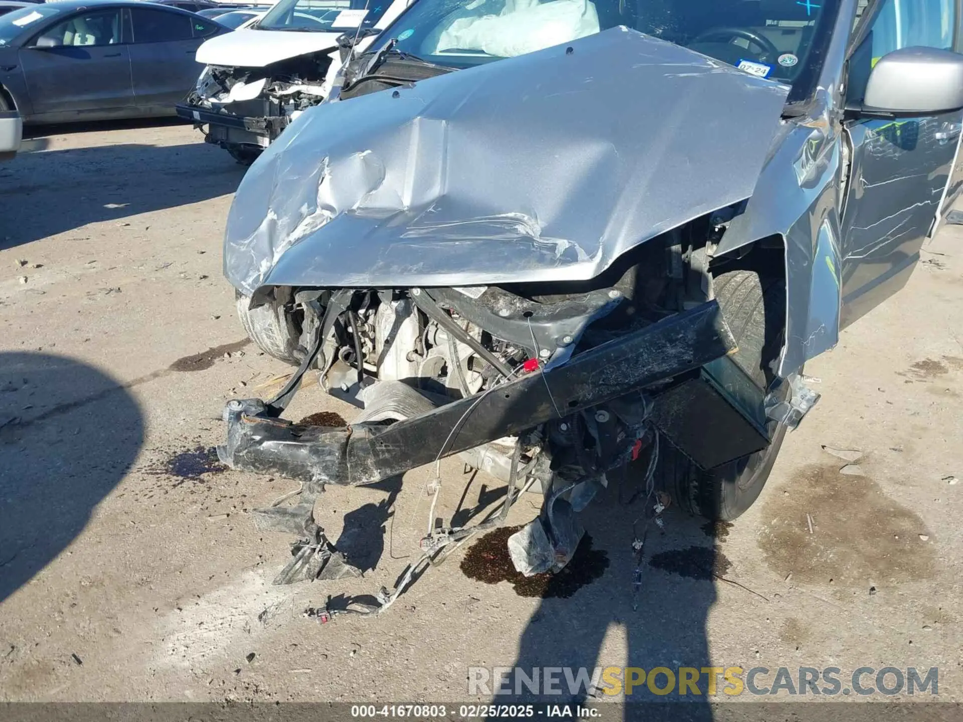 6 fotografías del automóvil dañado 2C4RDGEGXKR749990 DODGE GRAND CARAVAN 2019