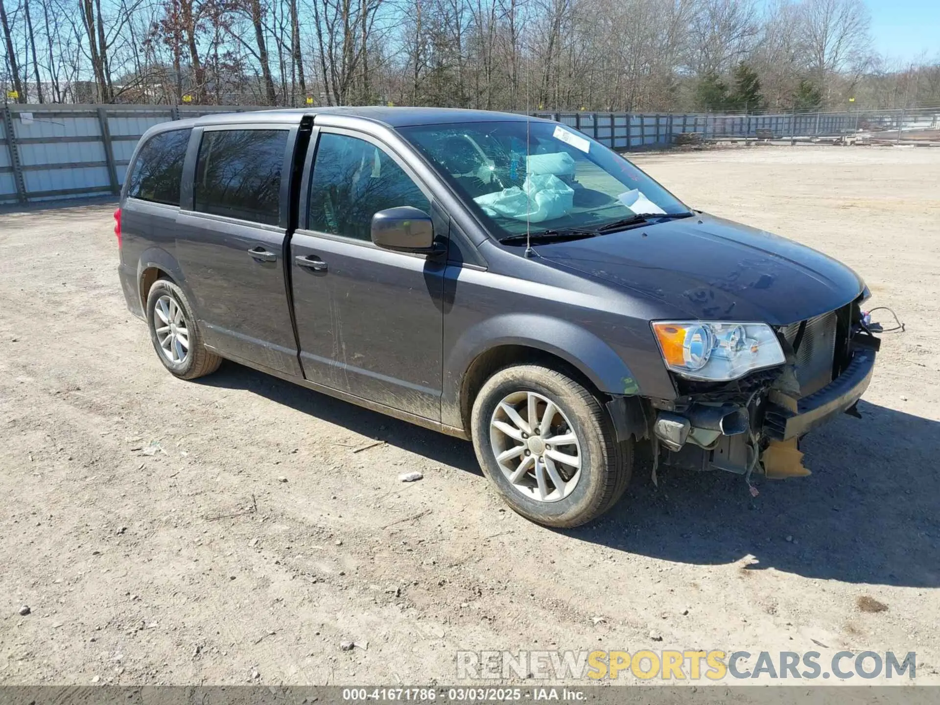 1 fotografías del automóvil dañado 2C4RDGBG3LR183953 DODGE GRAND CARAVAN 2020