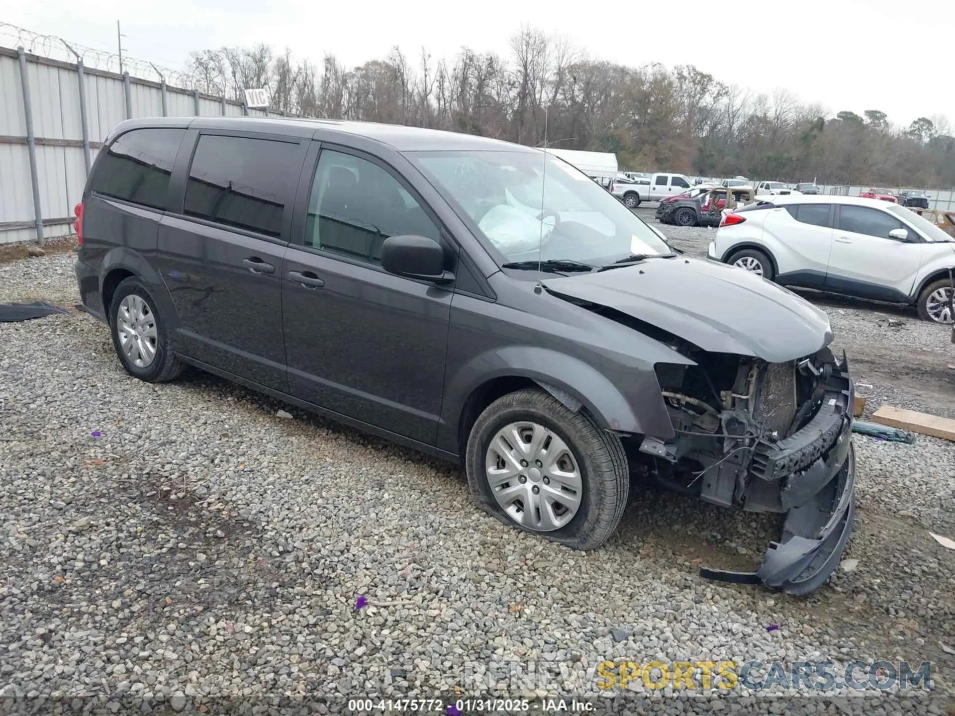 1 fotografías del automóvil dañado 2C4RDGBG5LR237320 DODGE GRAND CARAVAN 2020